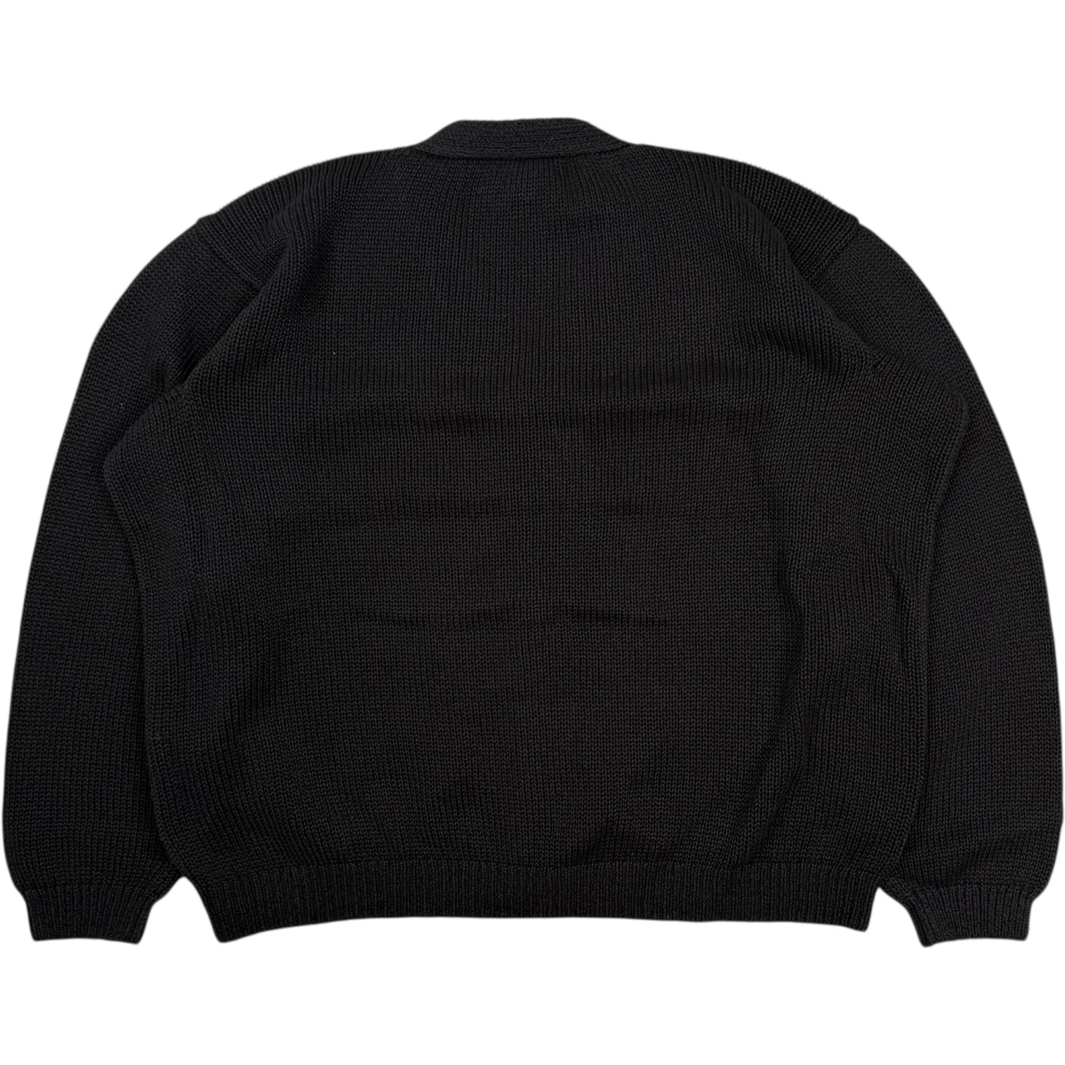Cotton Washi Cardigan Ink Black - Image 2