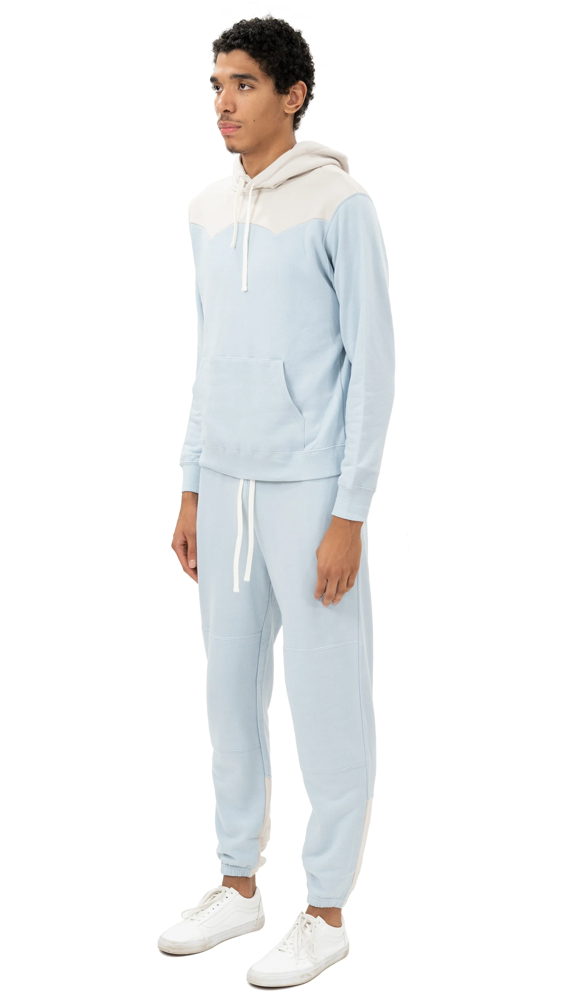 Cowboy Yoke Hoodie Light Blue - Image 3