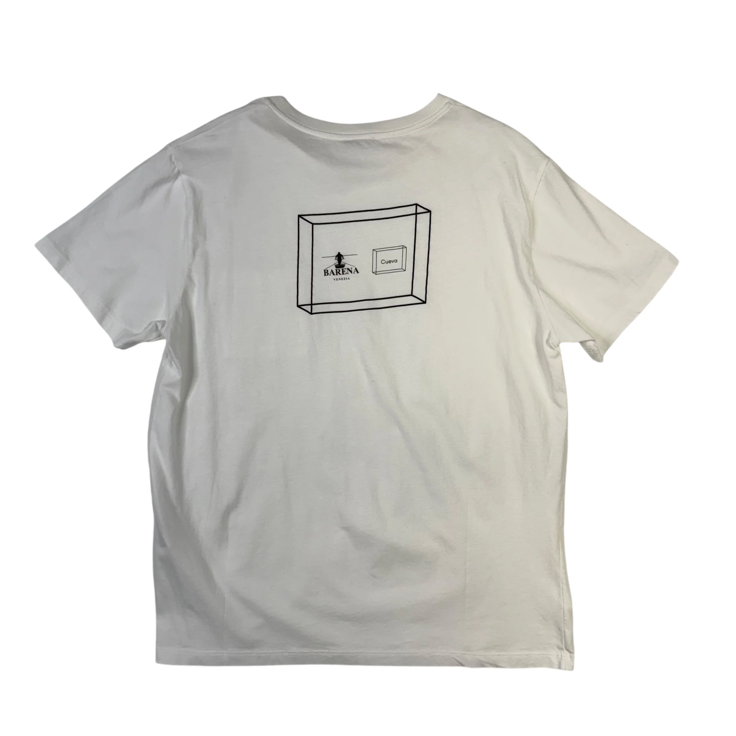 Cueva x Barena FW24 T-Shirt White Cotton Jersey - Image 3