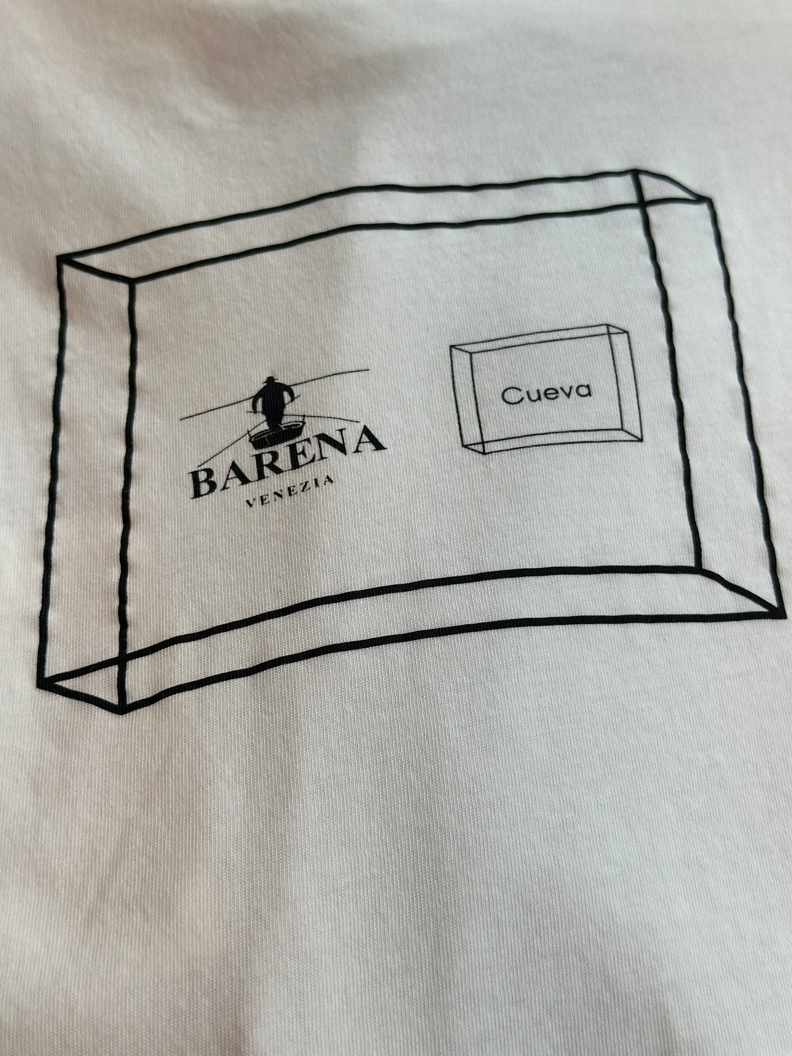 Cueva x Barena FW24 T-Shirt White Cotton Jersey - Image 5