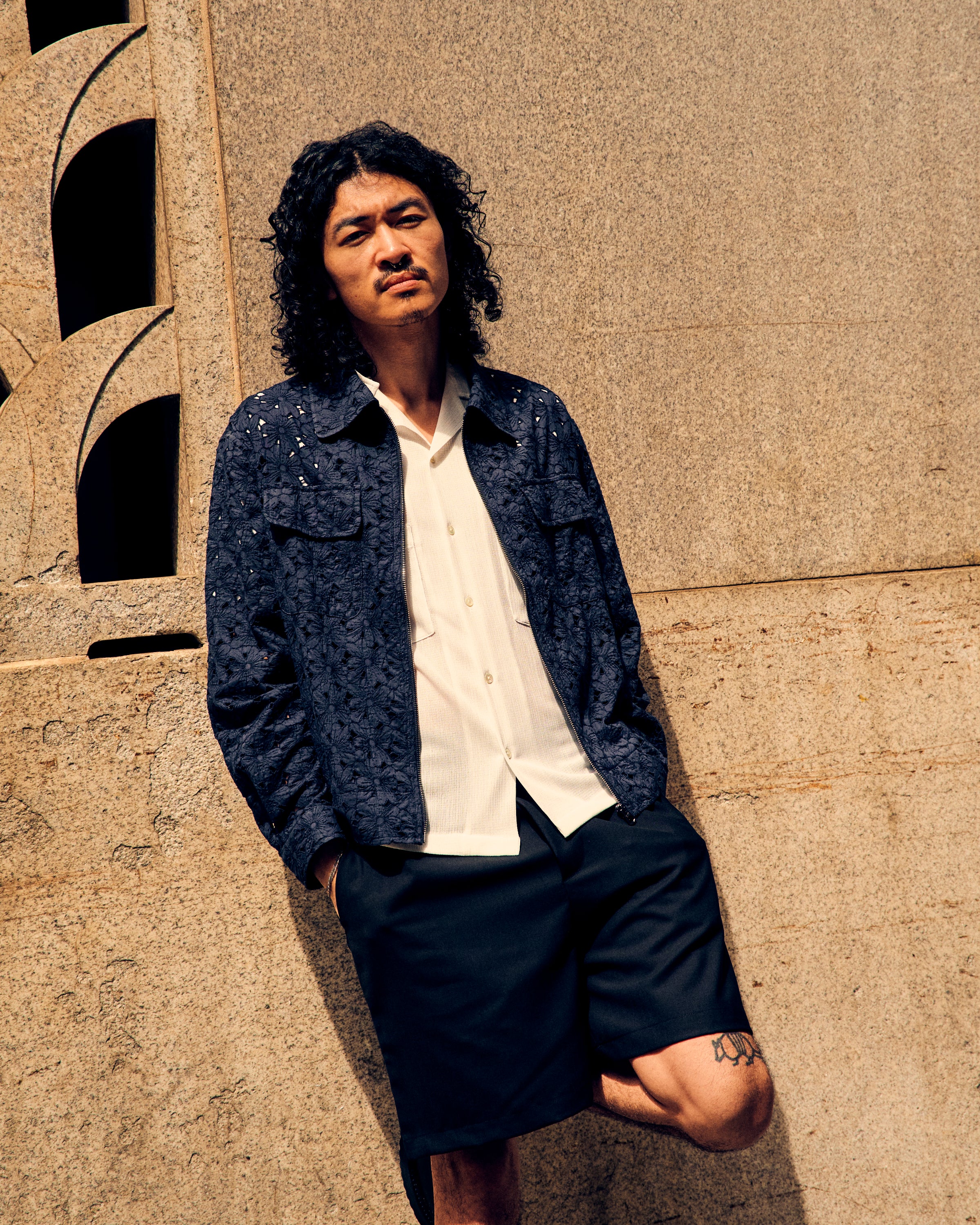 Dexter White Shirt Japanese Cloth - Image 5