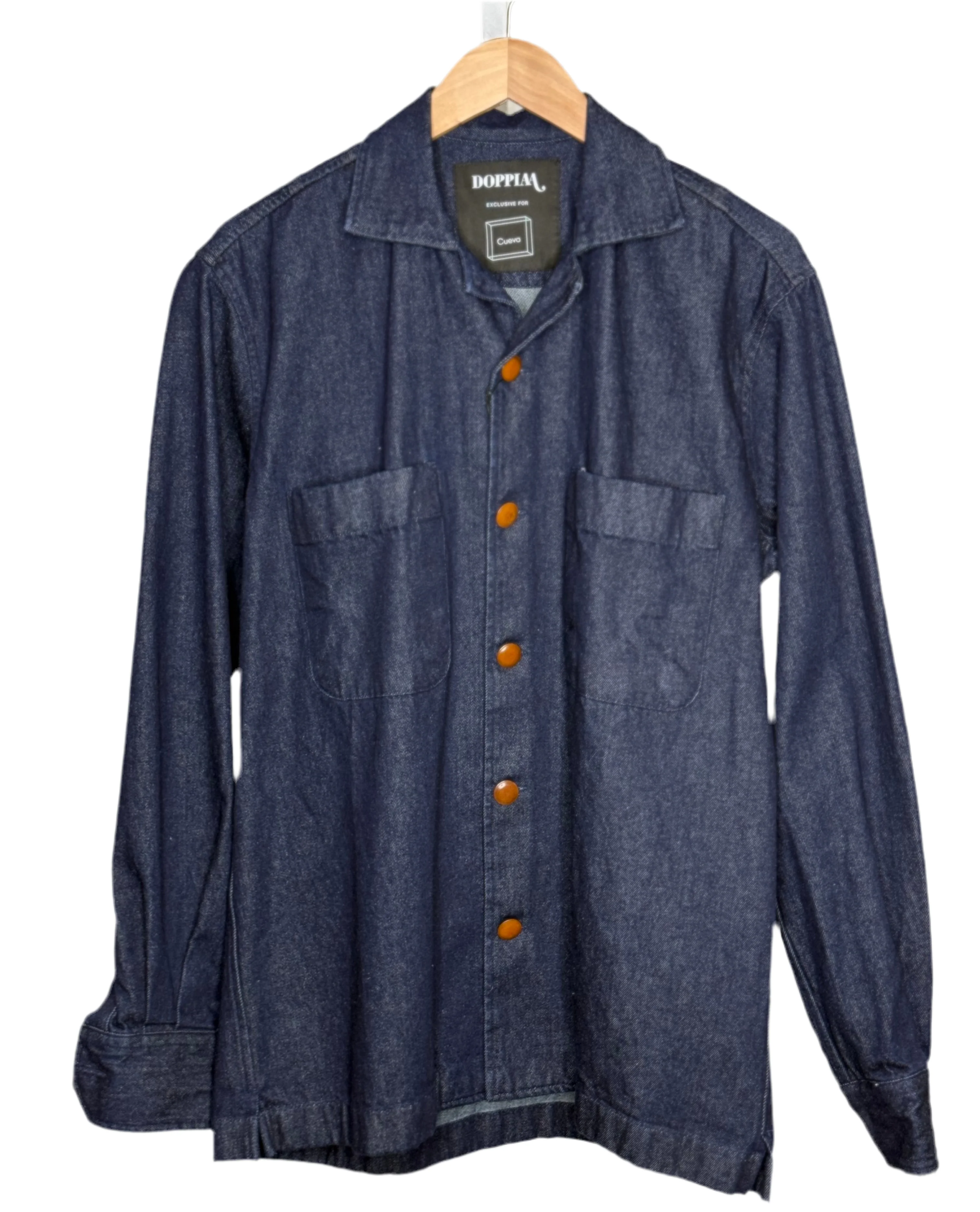 CUEVA x DOPPIAA Collaboration Aabba Denim Shirt - Image 3