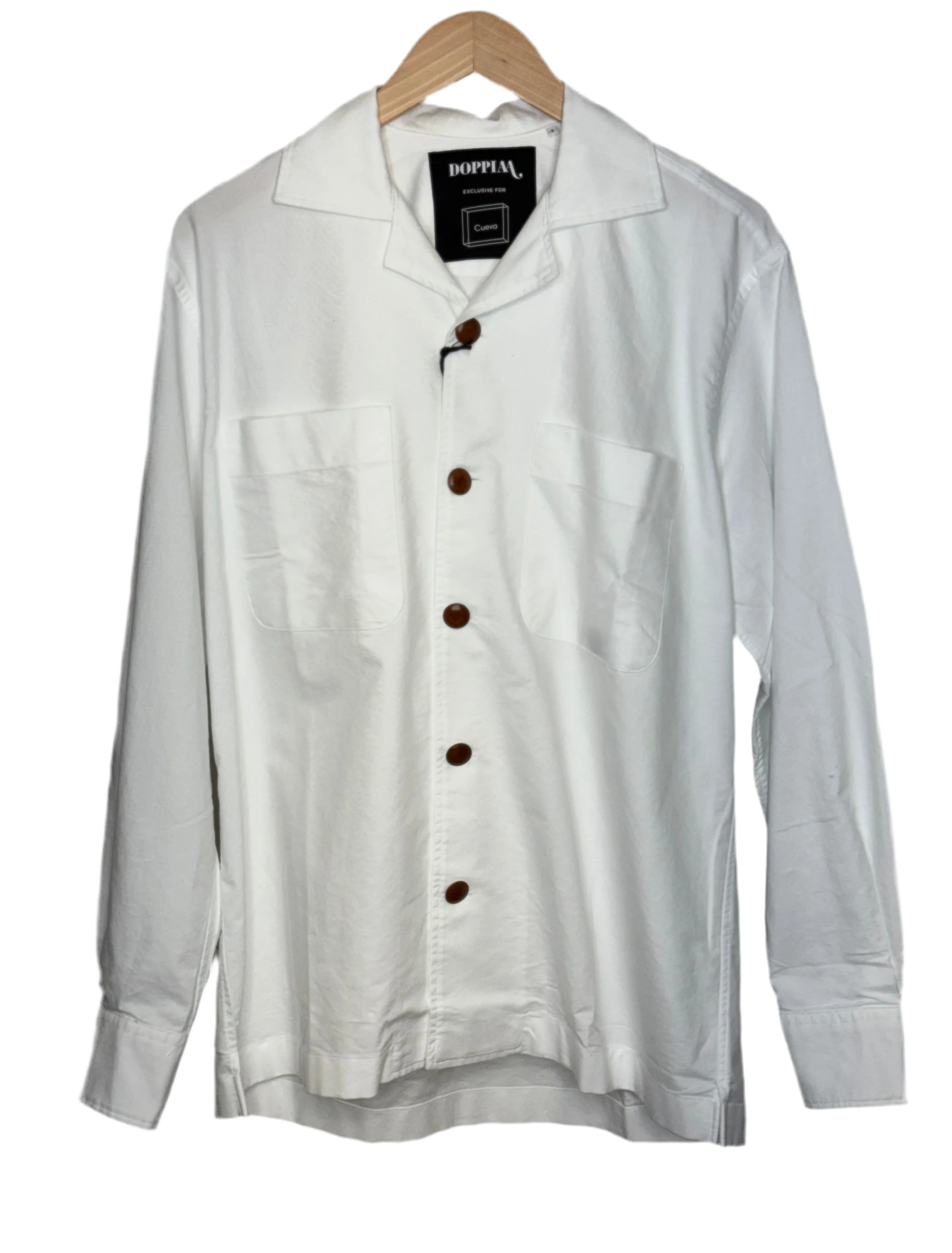 CUEVA x DOPPIAA Collaboration Aabba White Shirt - Image 4