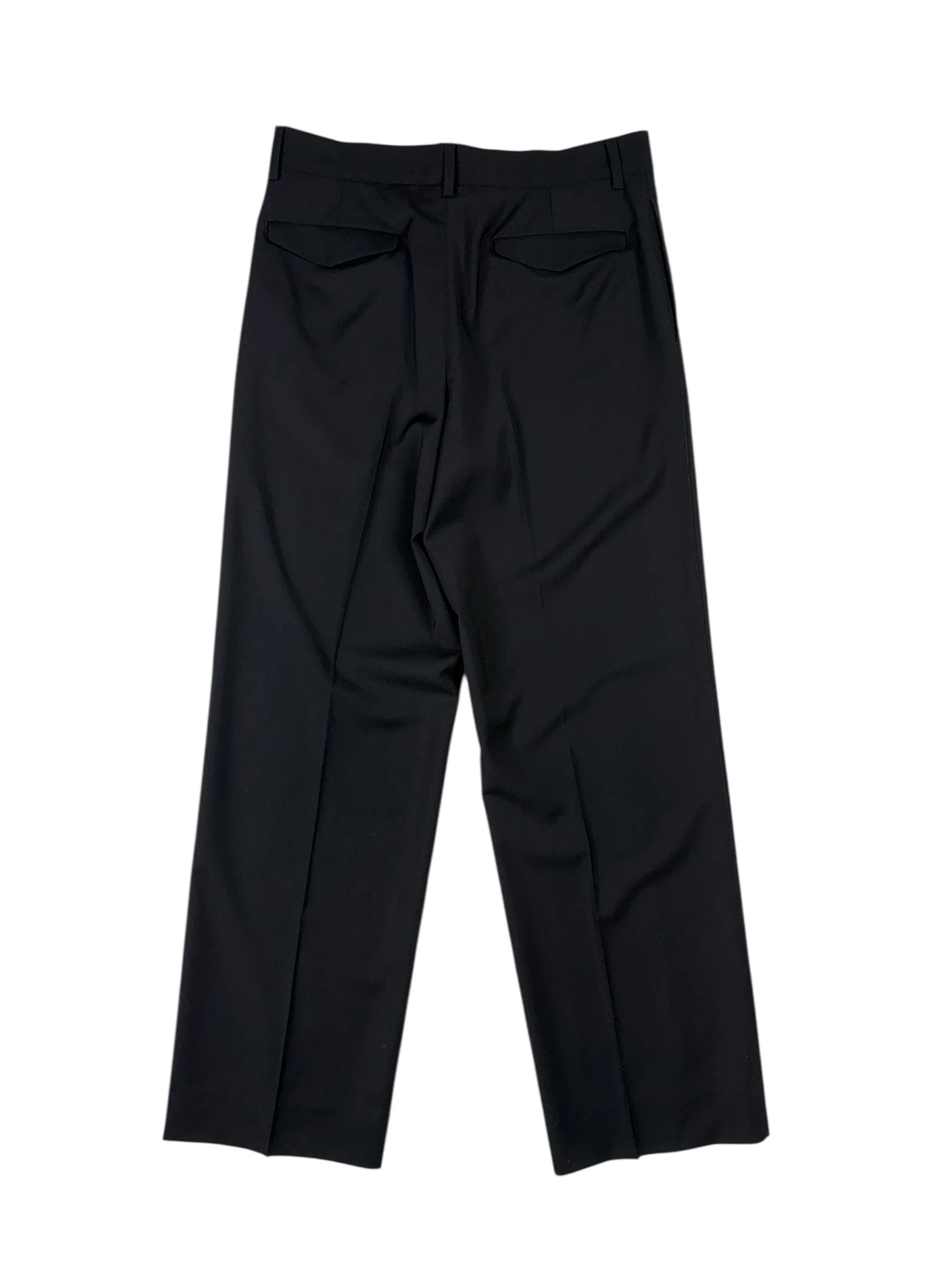 Delfo Trouser Tropical Wool Nero - Image 2