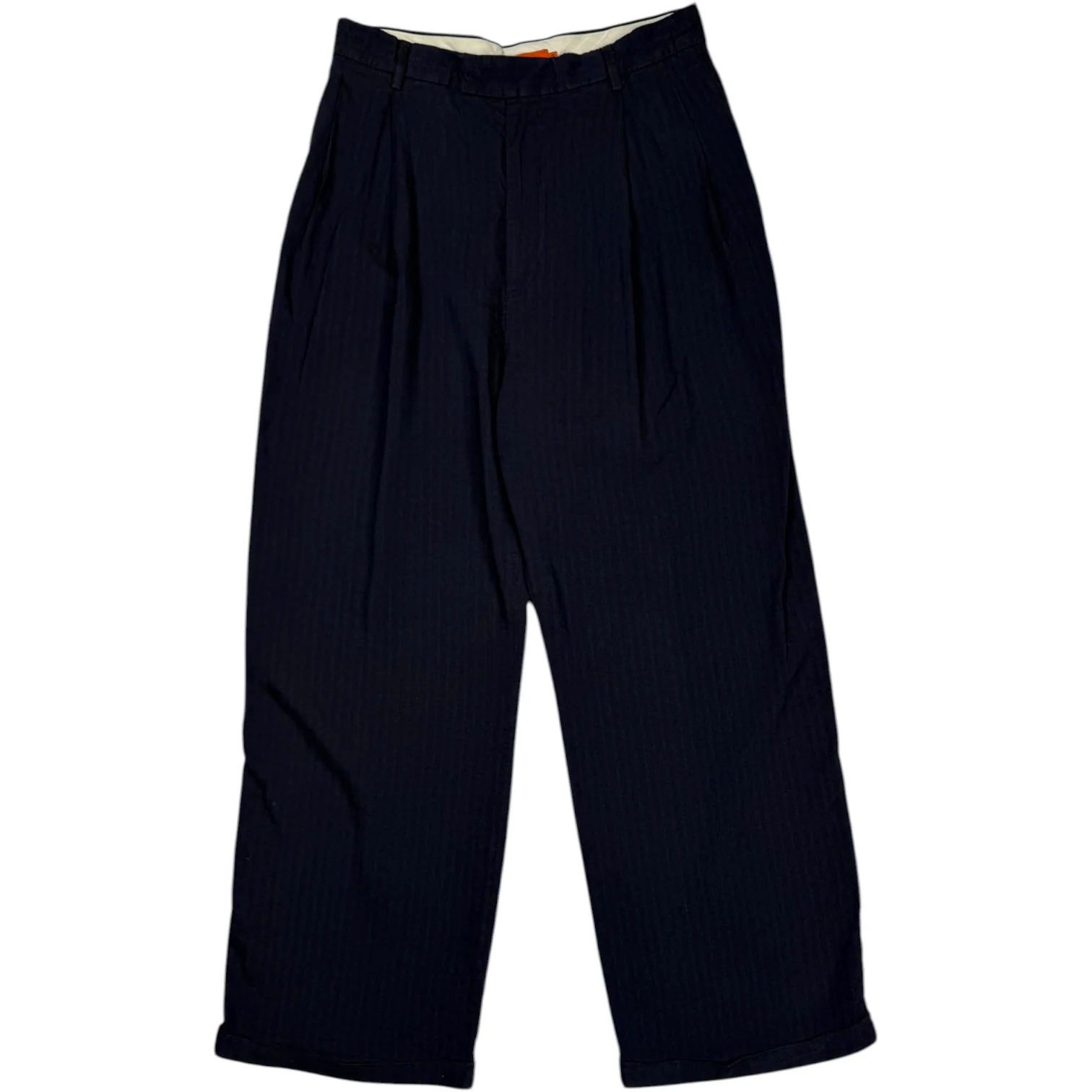 Delfo Trousers Tropical Navy