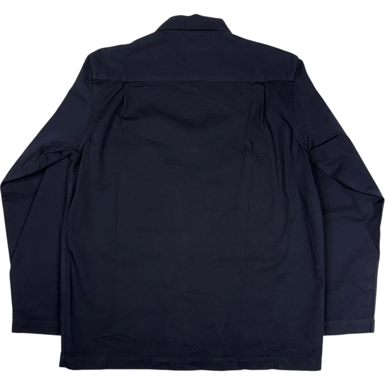 Dockside Overshirt Military Cotton Navy - Image 2