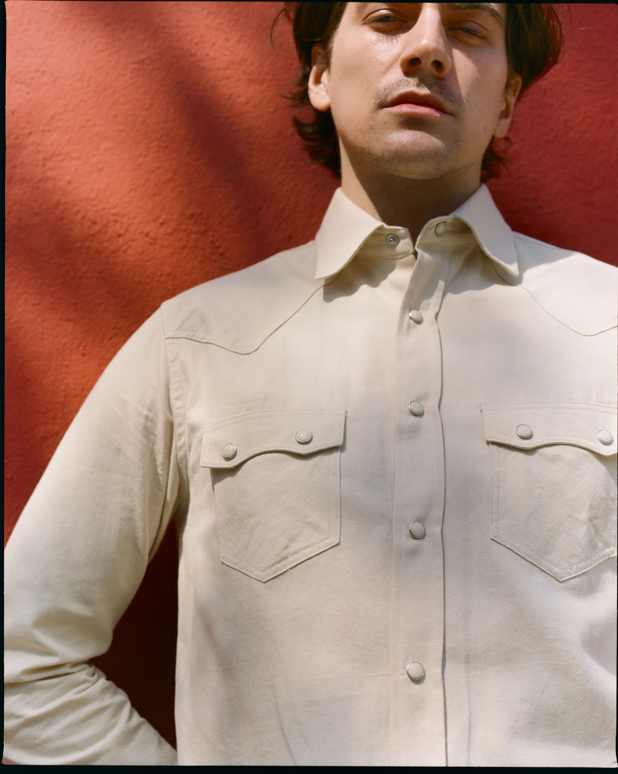 Aariosto Western Shirt Sand