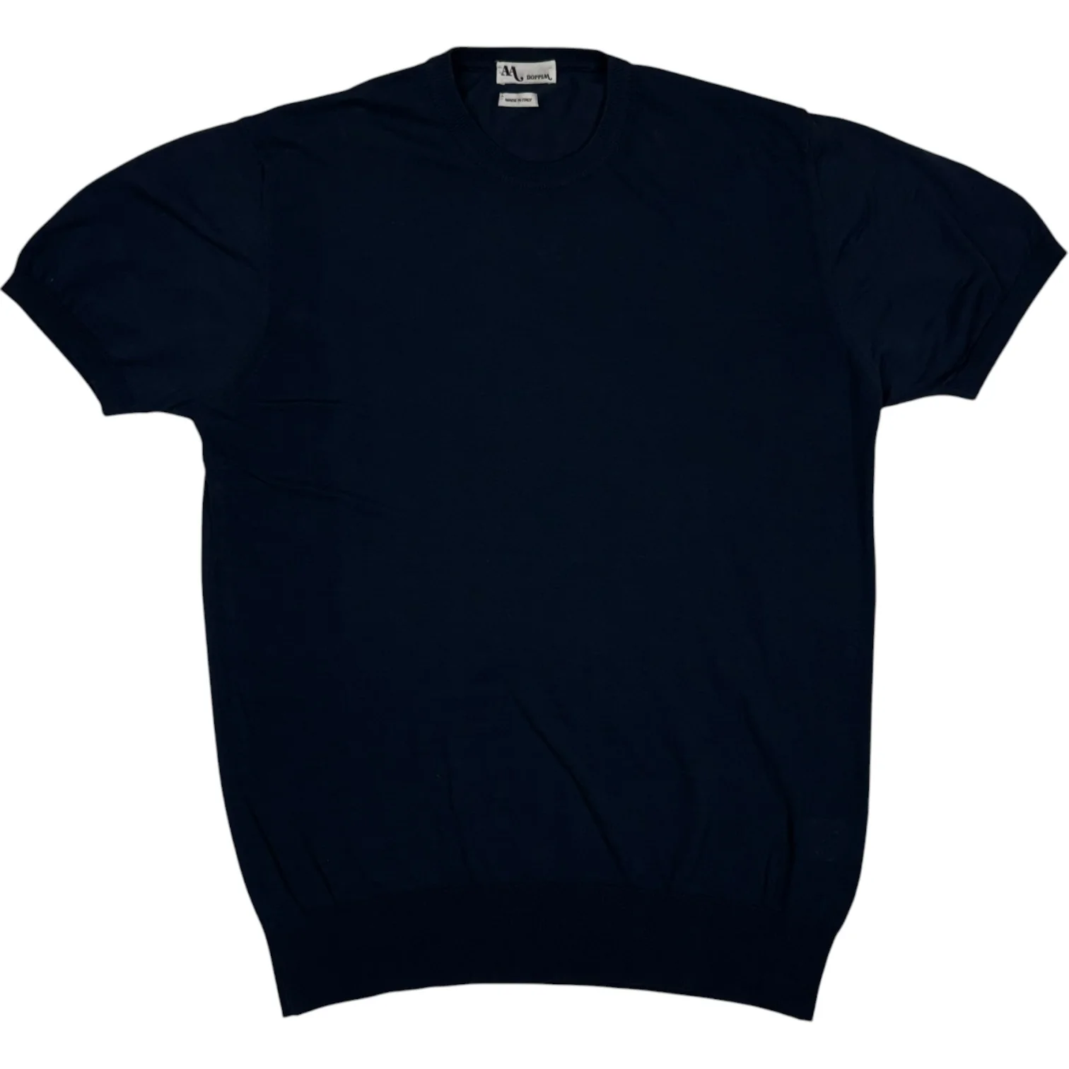 Aalfeo Cotton Navy T-Shirt