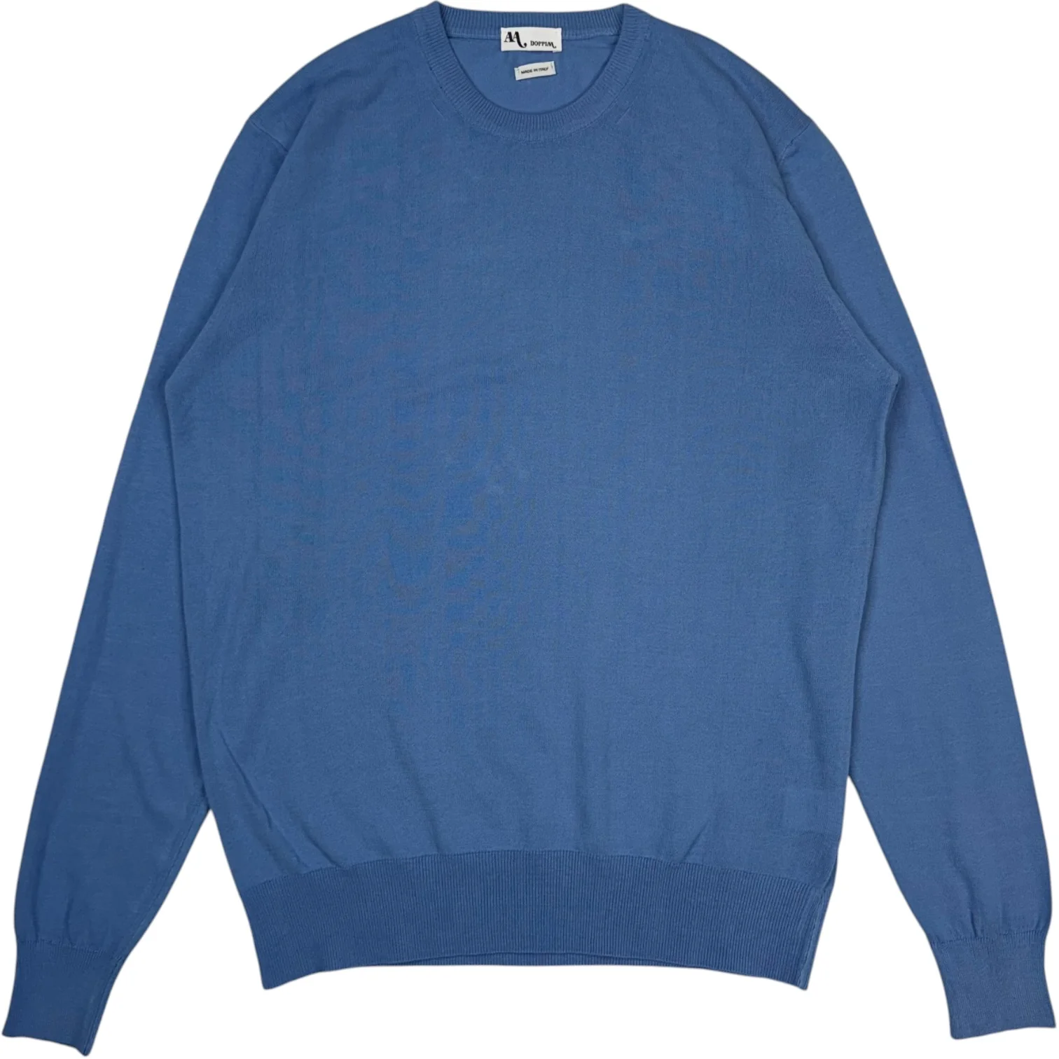 Aalfeo ML Cotton Azzurro Long Sleeve T-Shirt