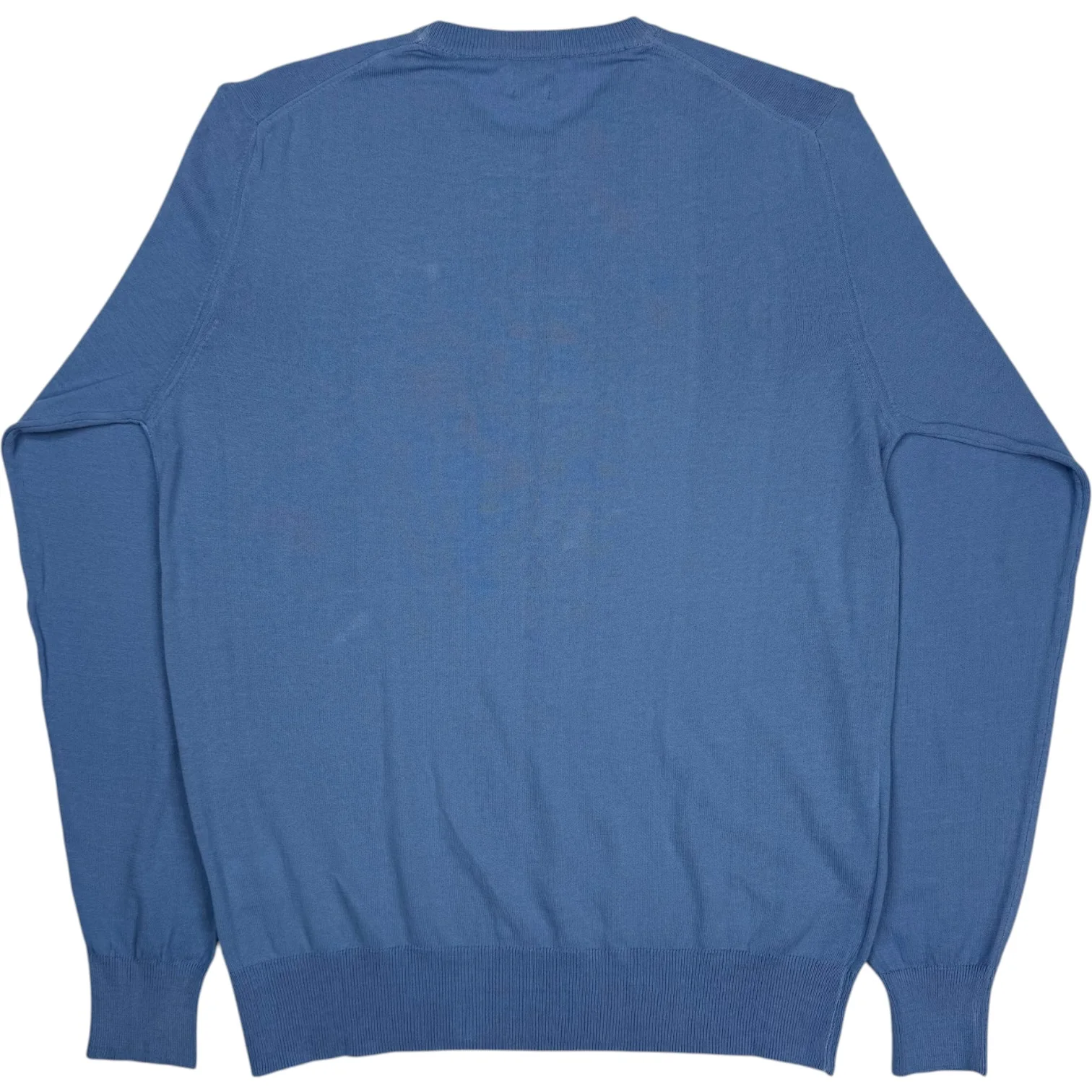 Aalfeo ML Cotton Azzurro Long Sleeve T-Shirt - Image 2