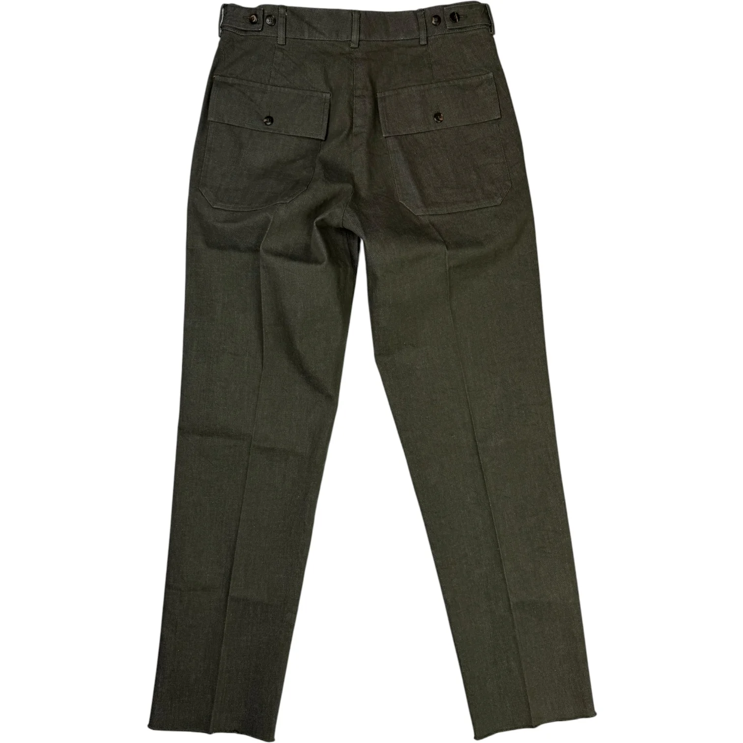 Aartemas Cotton Olive Trouser - Image 2