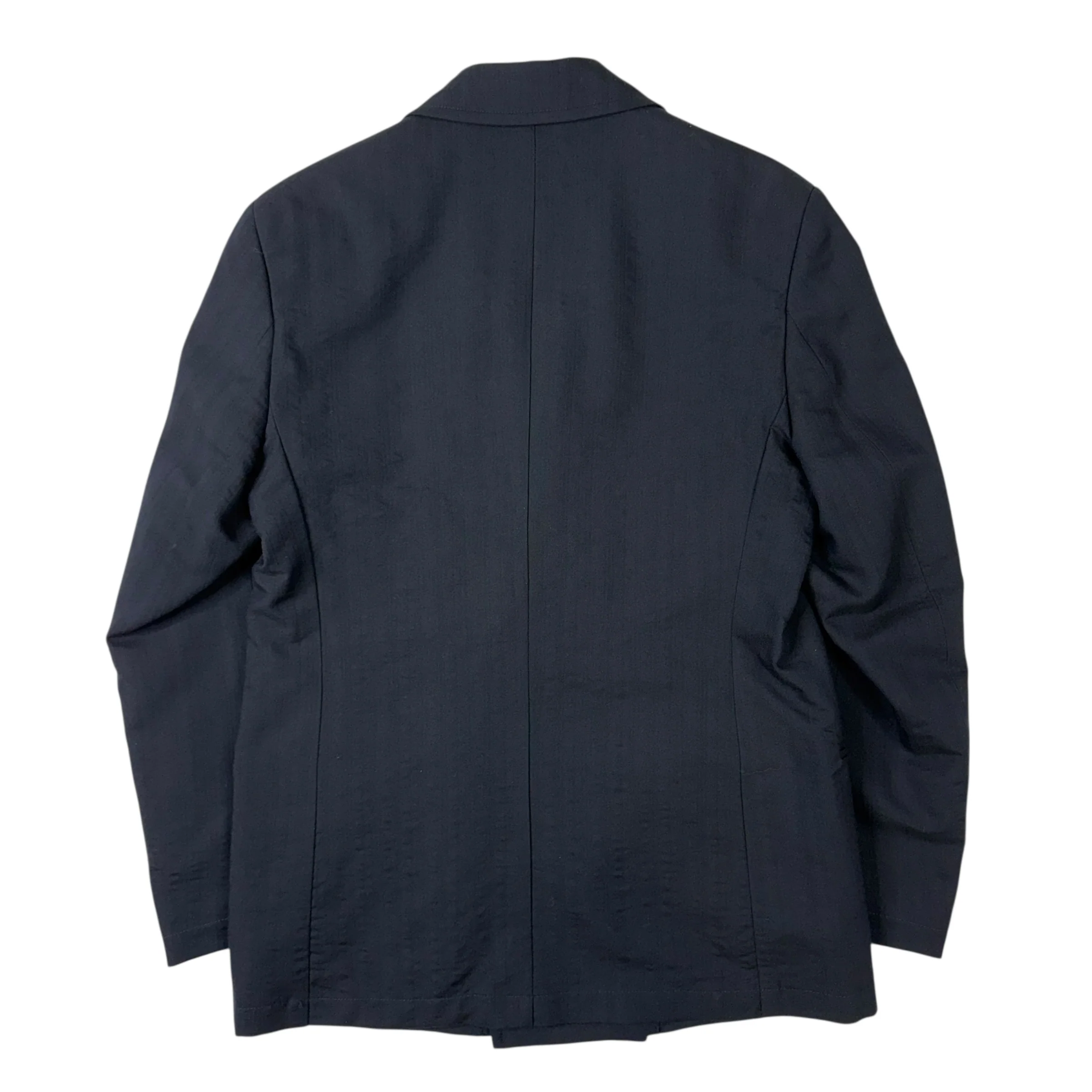 Double Breasted Duplon Blazer Navy - Image 2