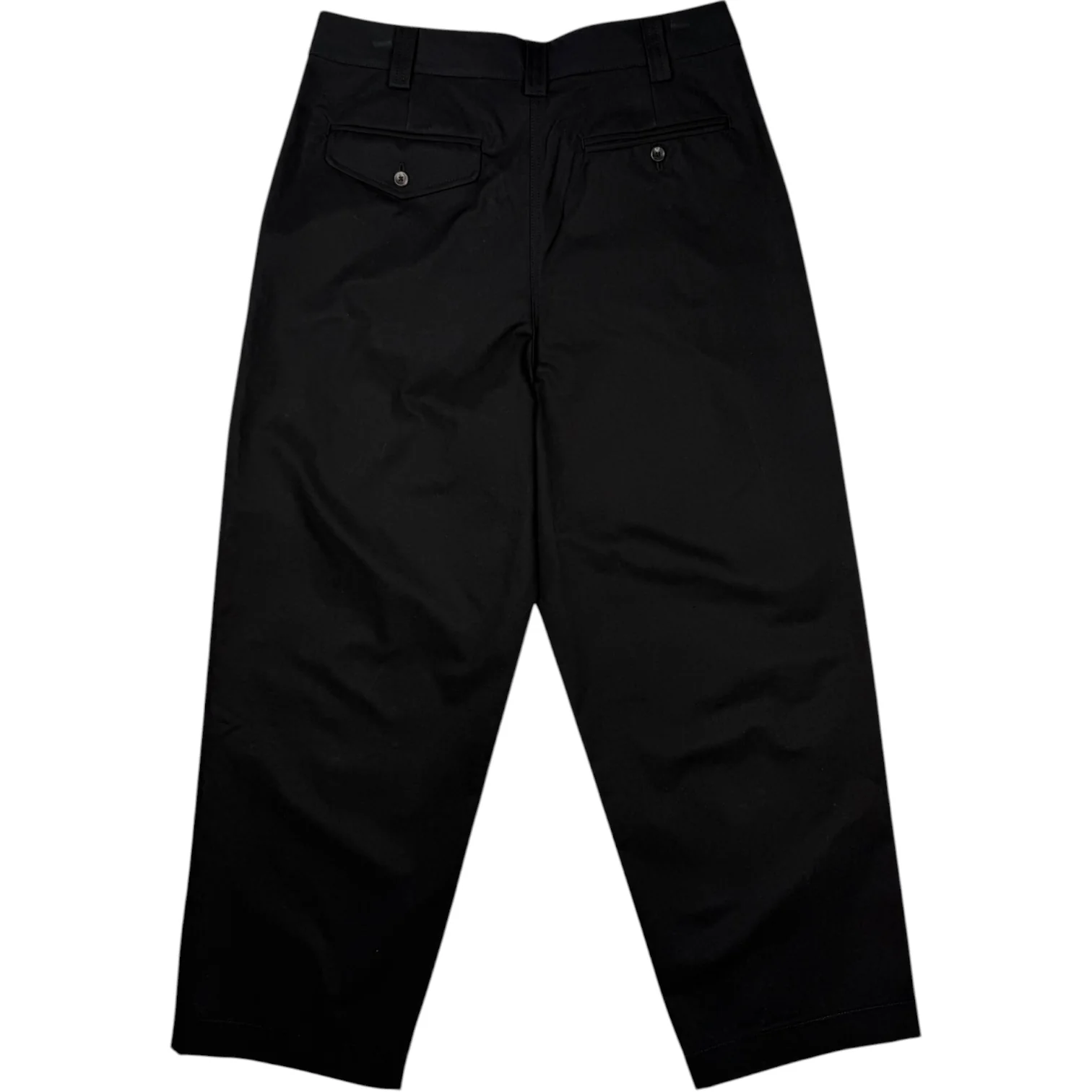 Double Pleated Pant Black - Image 2