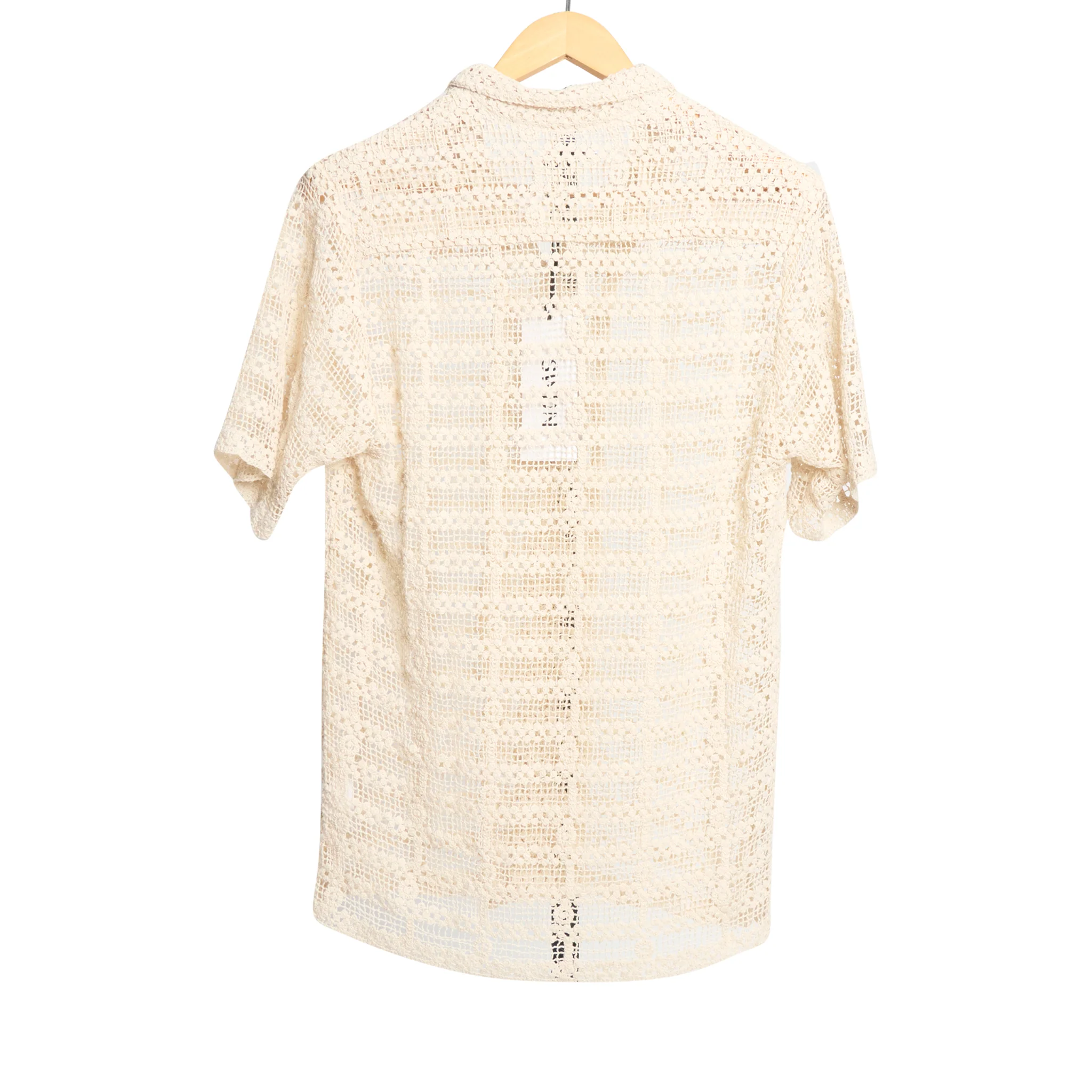 Duane Short Sleeve Shirt Cotton Lace - Image 2