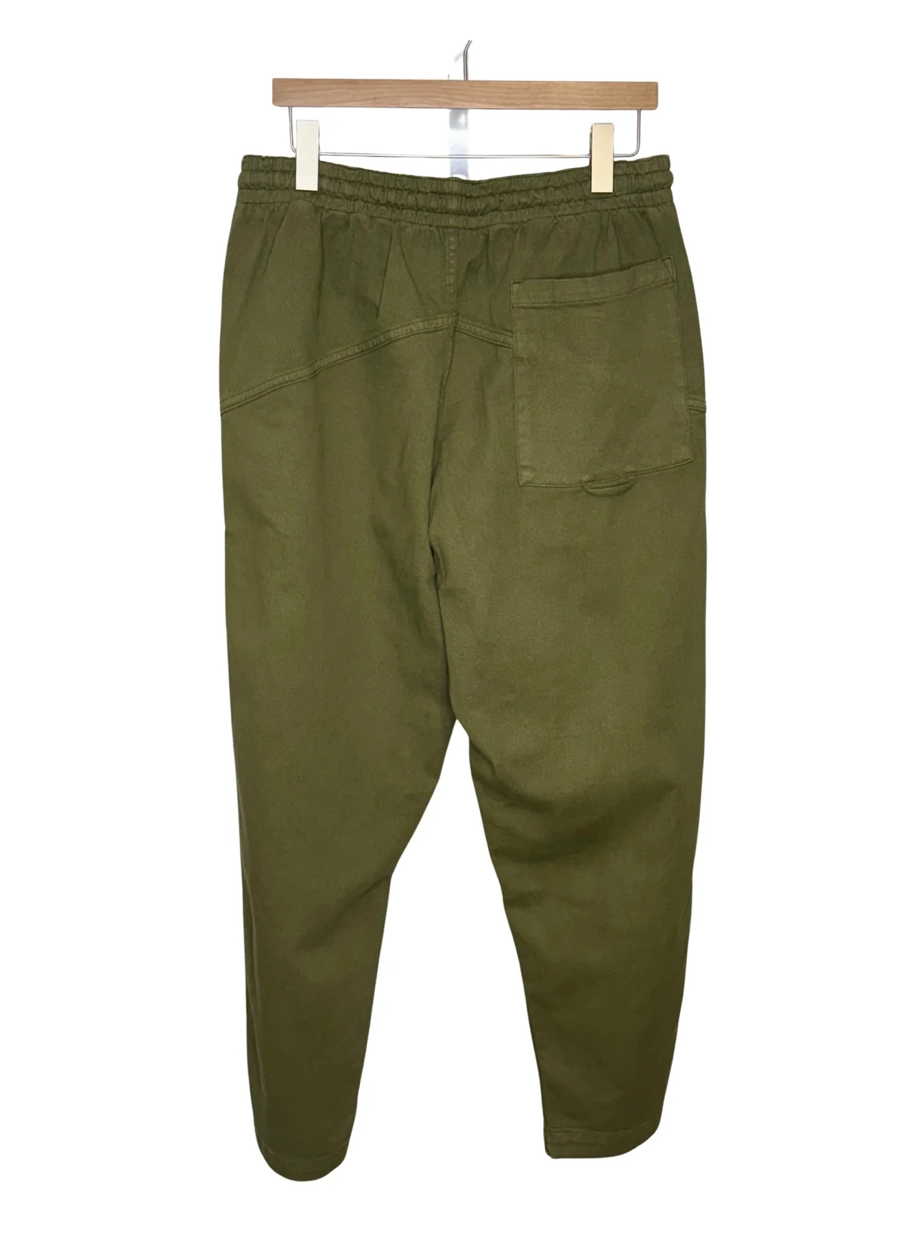 Earth Alva Skate Cotton Trouser Olive - Image 2
