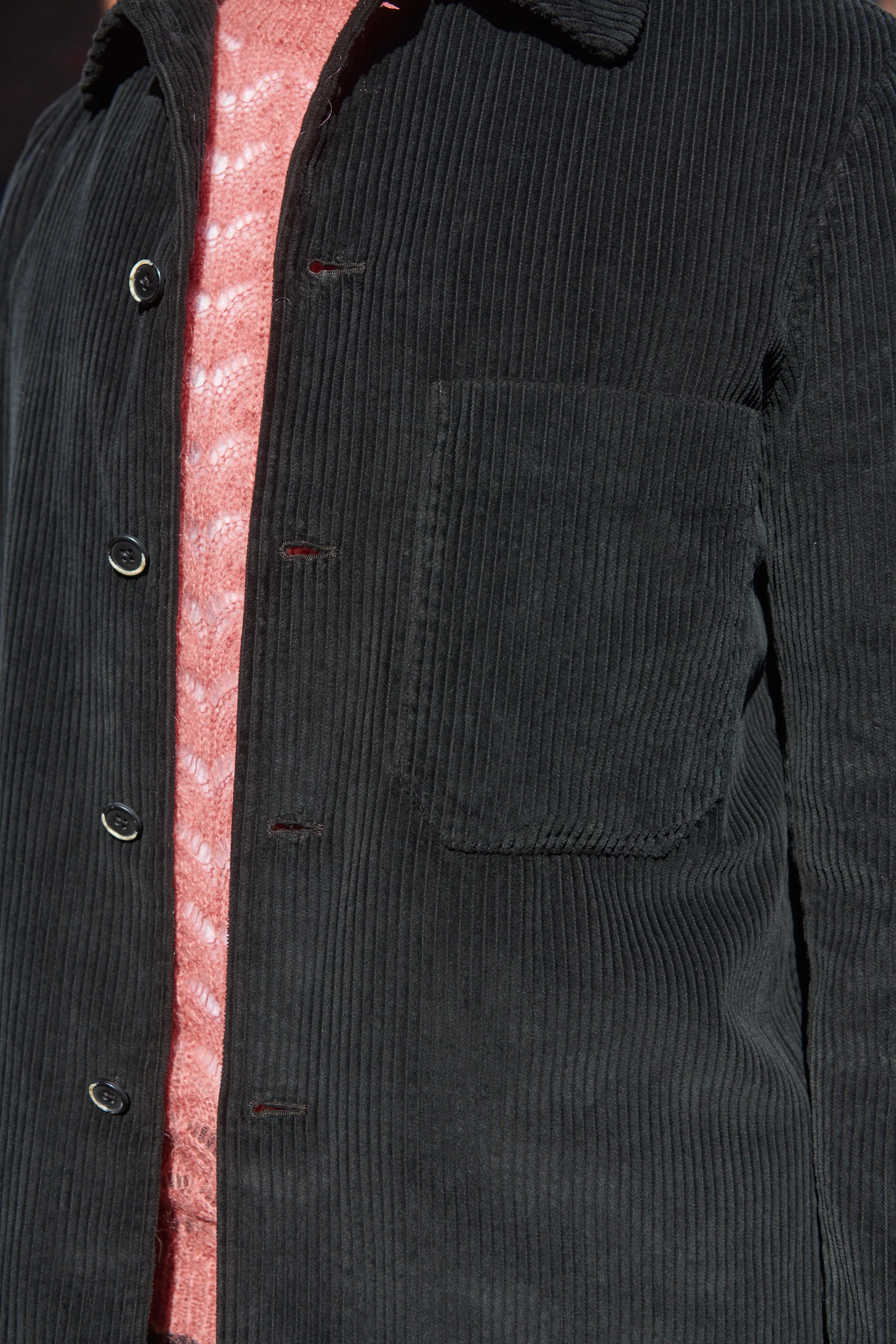 Elnar Pink Pointelle Lace Knit Jumper - Image 4
