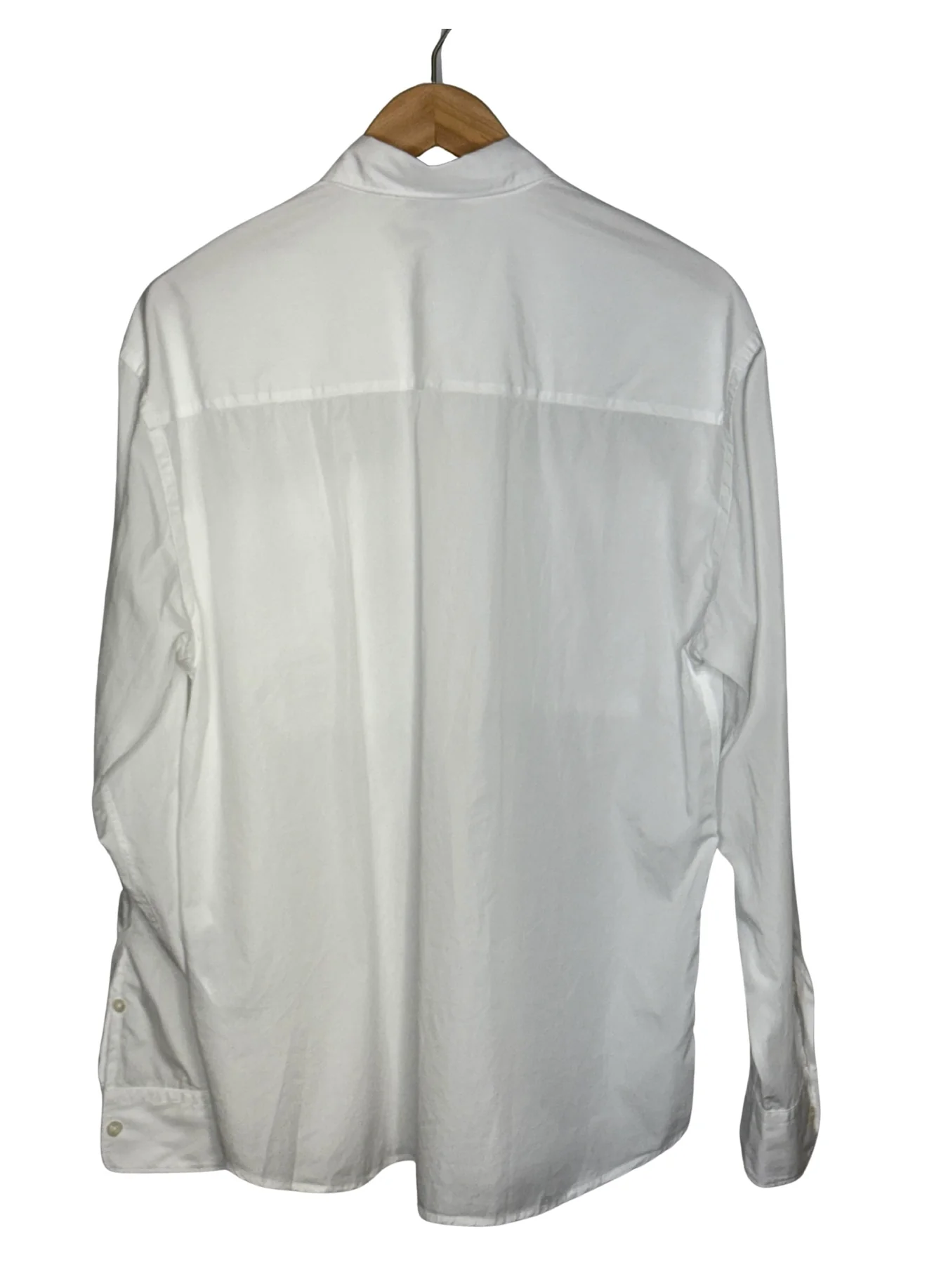 Eren Shirt Cotton Poplin White - Image 2