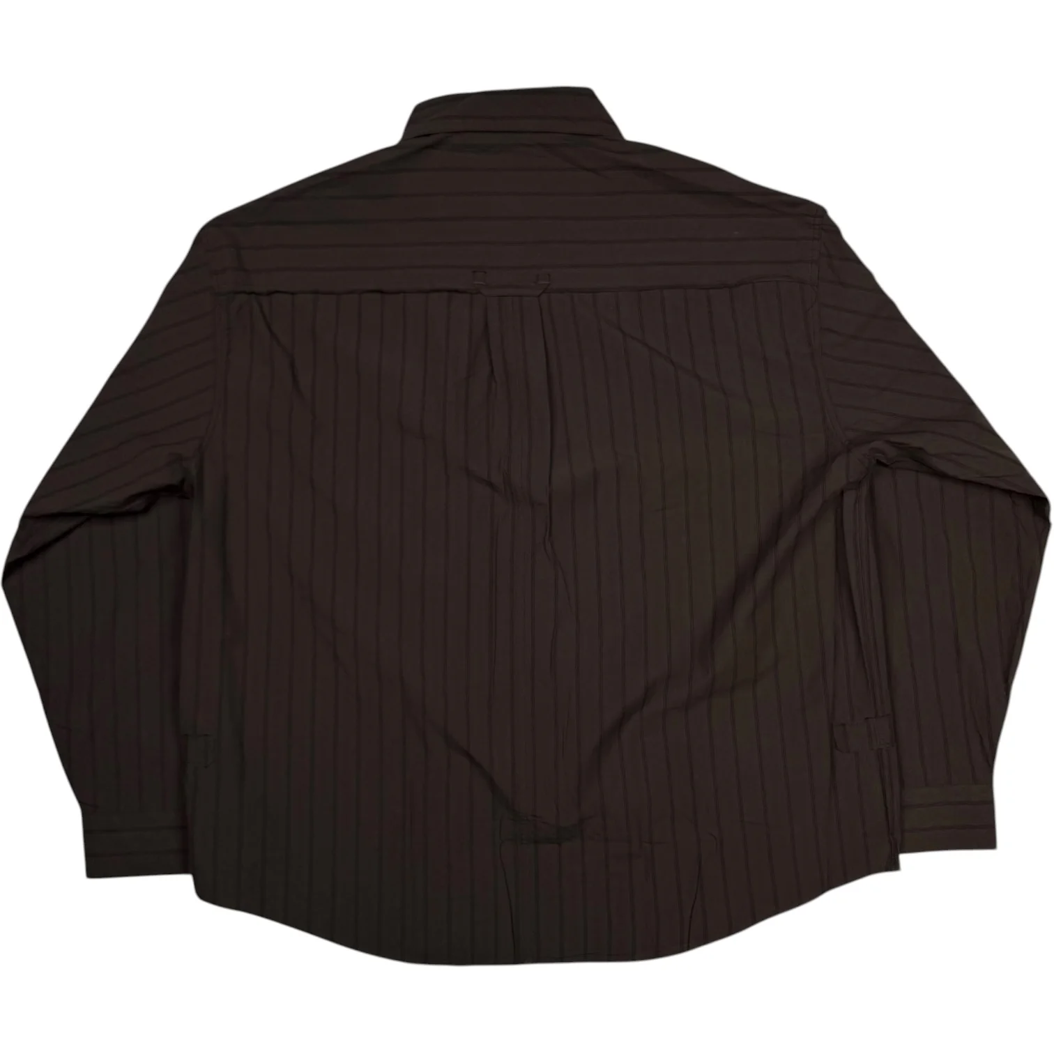 Essay Shirt Dark Brown Triple Stripe - Image 2