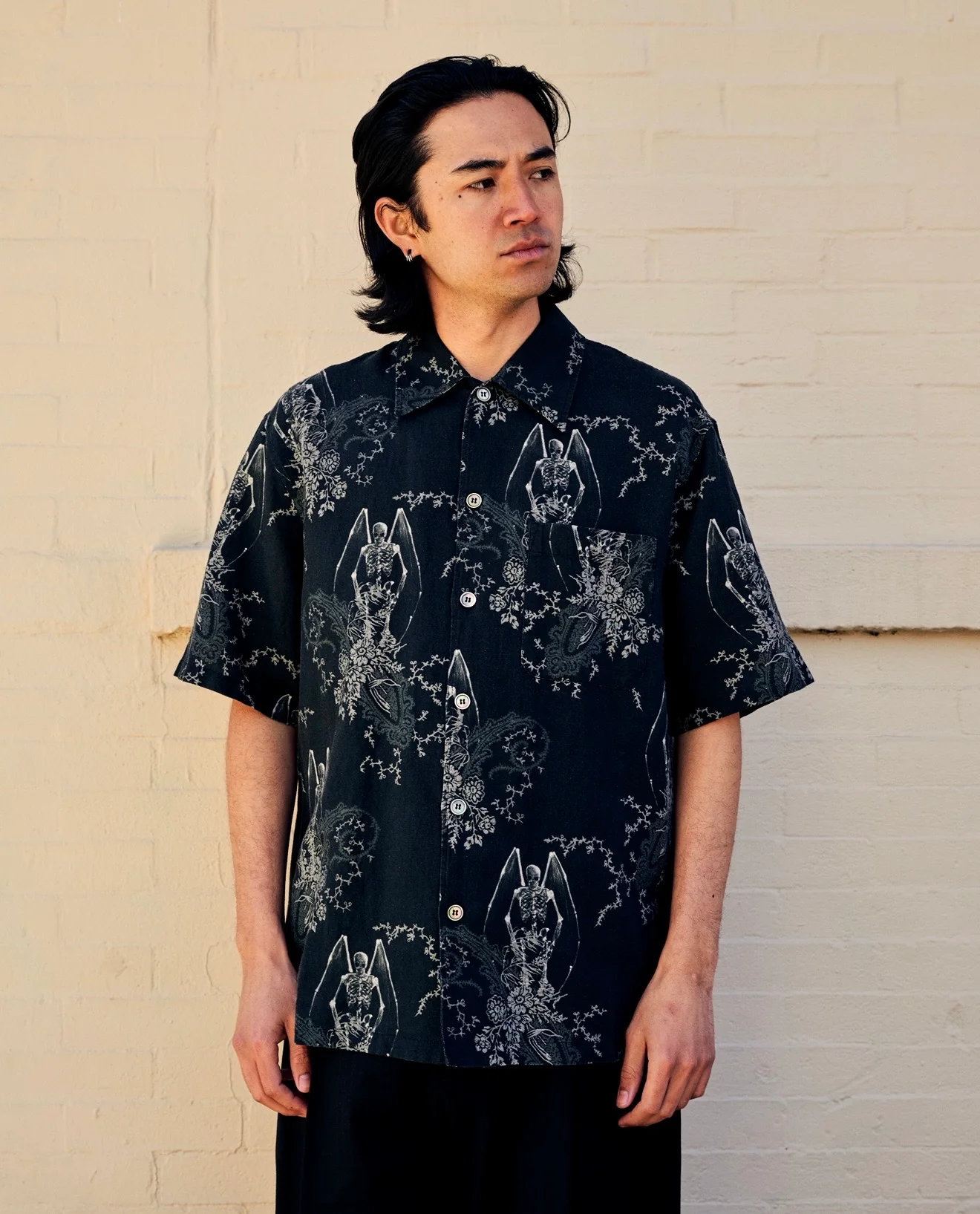 Every Shirt Shortsleeve Death Paisley Print - Image 3