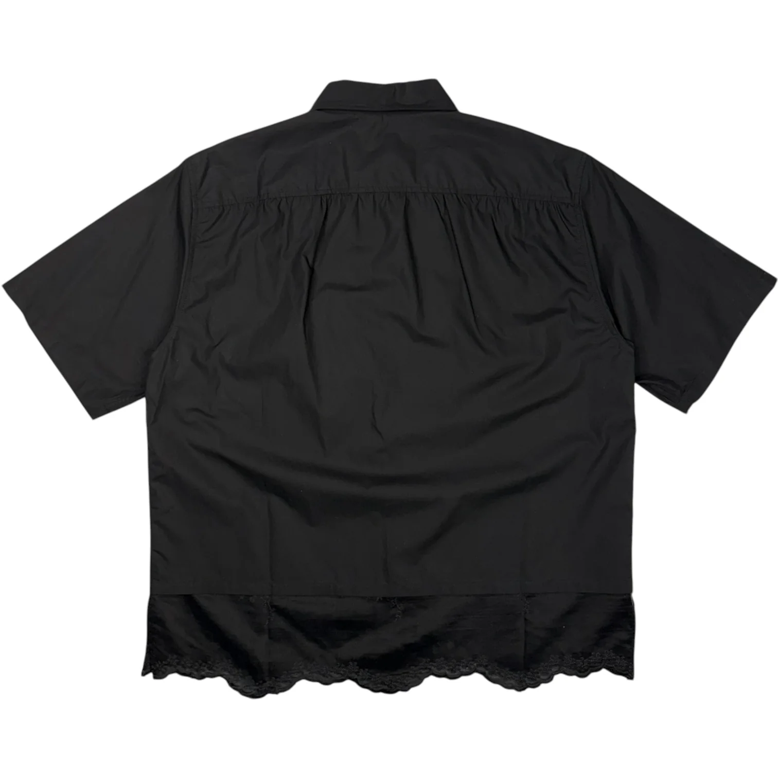 Every Shirt Shortsleeve Void Black Fine Poplin - Image 2