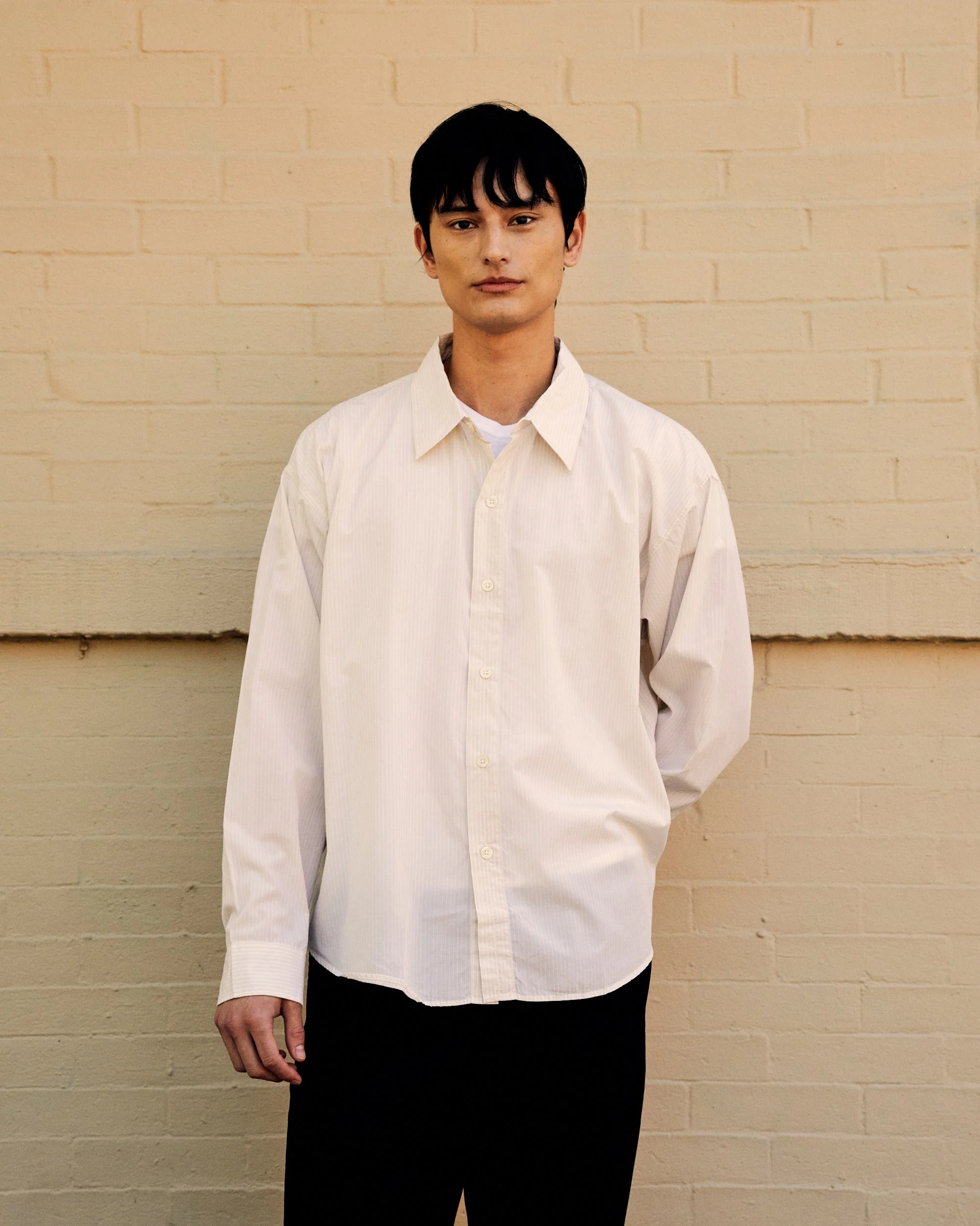 Exact Shirt Pale Office Stripe - Image 4