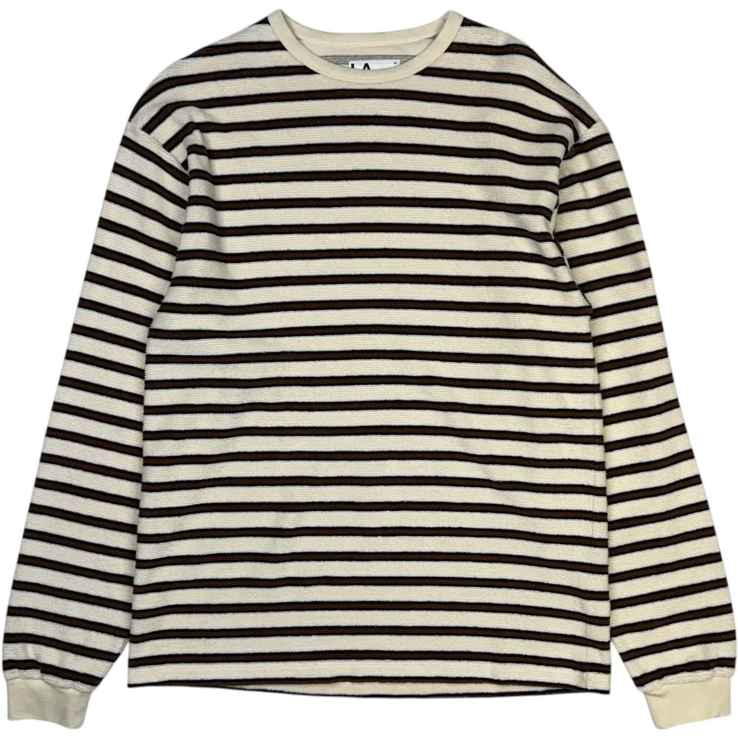 Feijo Long Sleeve T-Shirt Aztec Brown Stripe