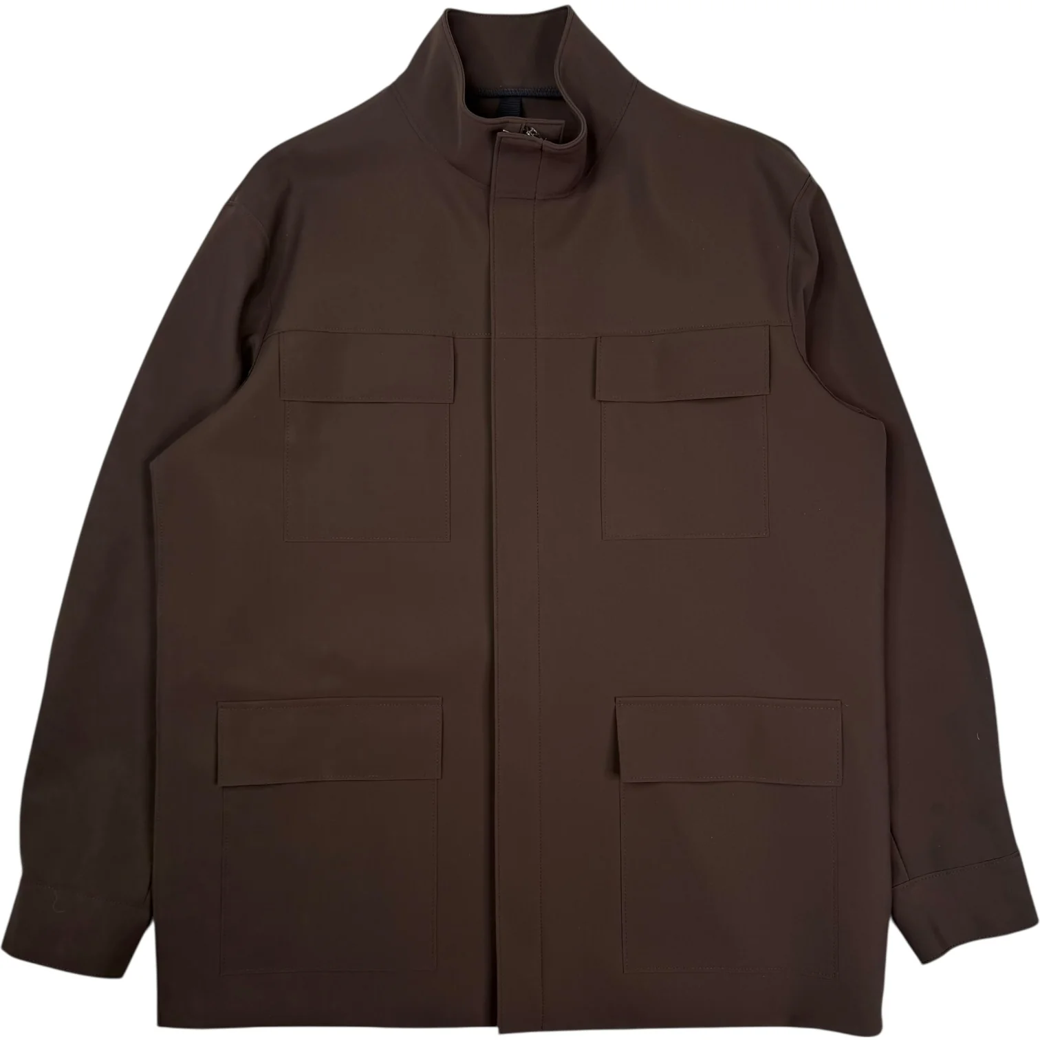 Field Jacket Scuba Dark Brown - Image 2