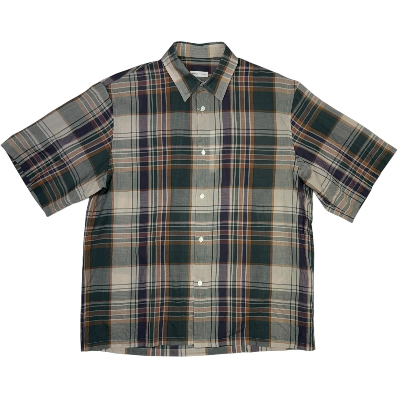 Forest Plaid Short Sleeve Shirt