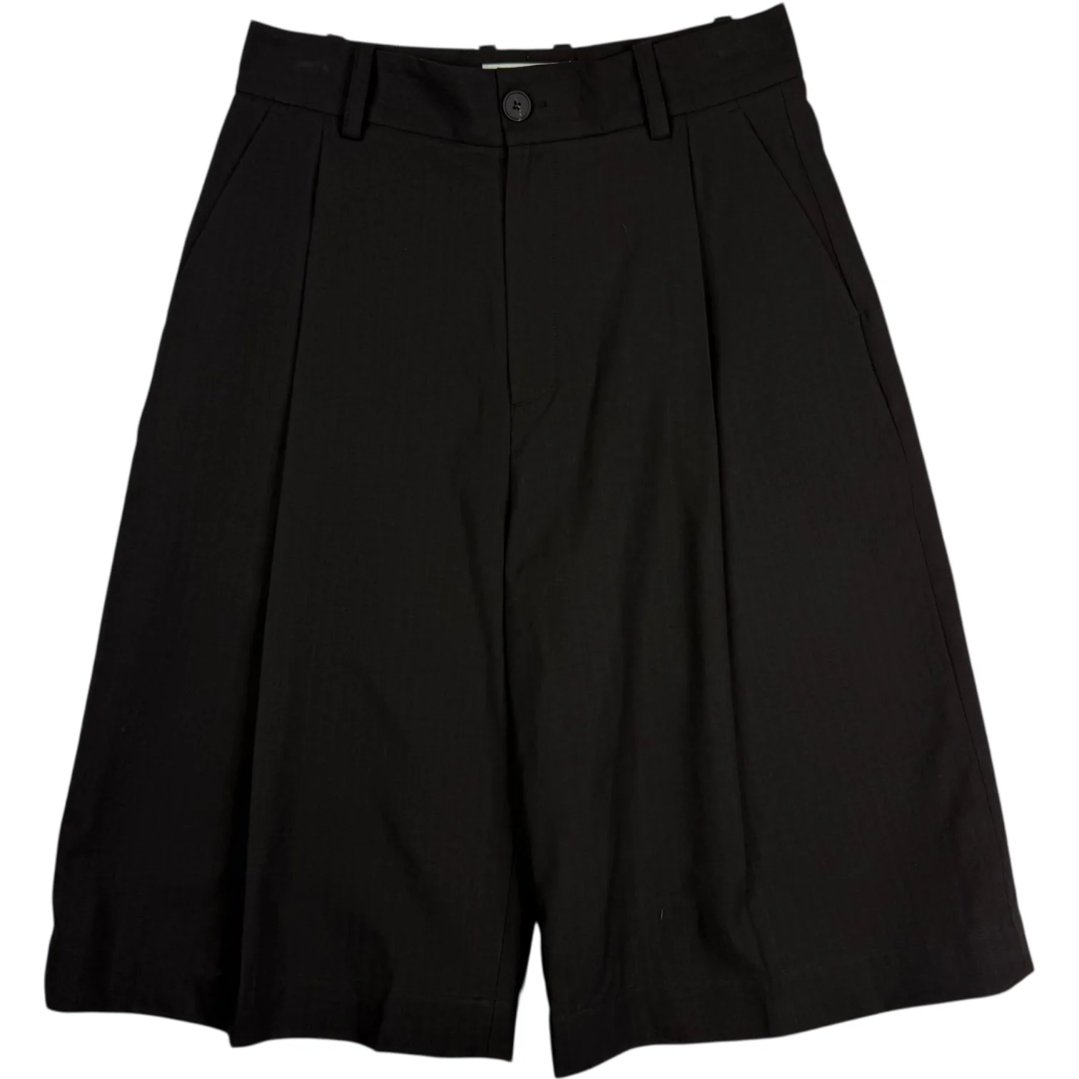 Fowld Short Tonal Broken Twill Black