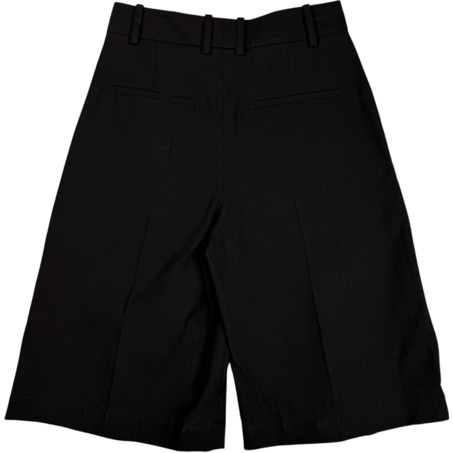 Fowld Short Tonal Broken Twill Black - Image 2