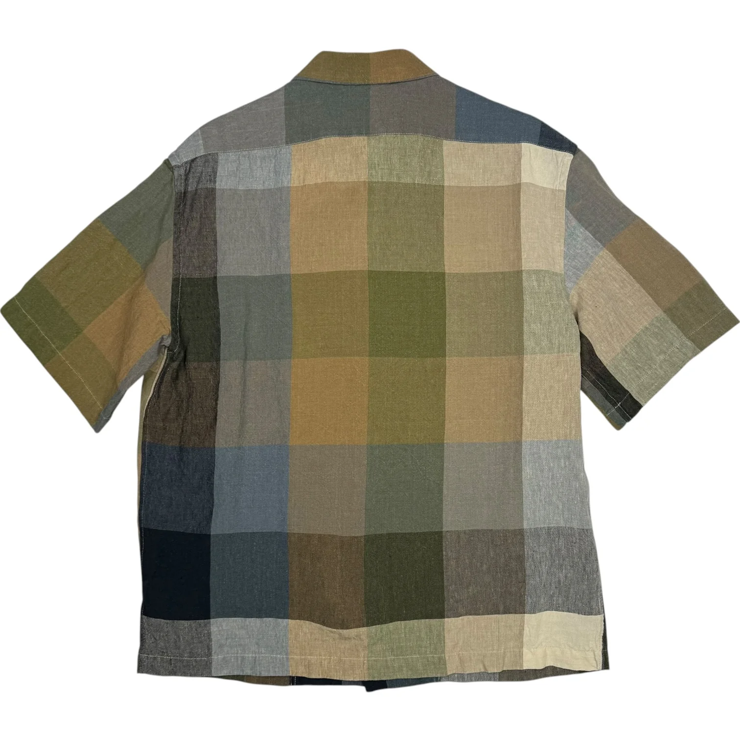 Galia Color Block Short Sleeve Shirt Forean - Image 2