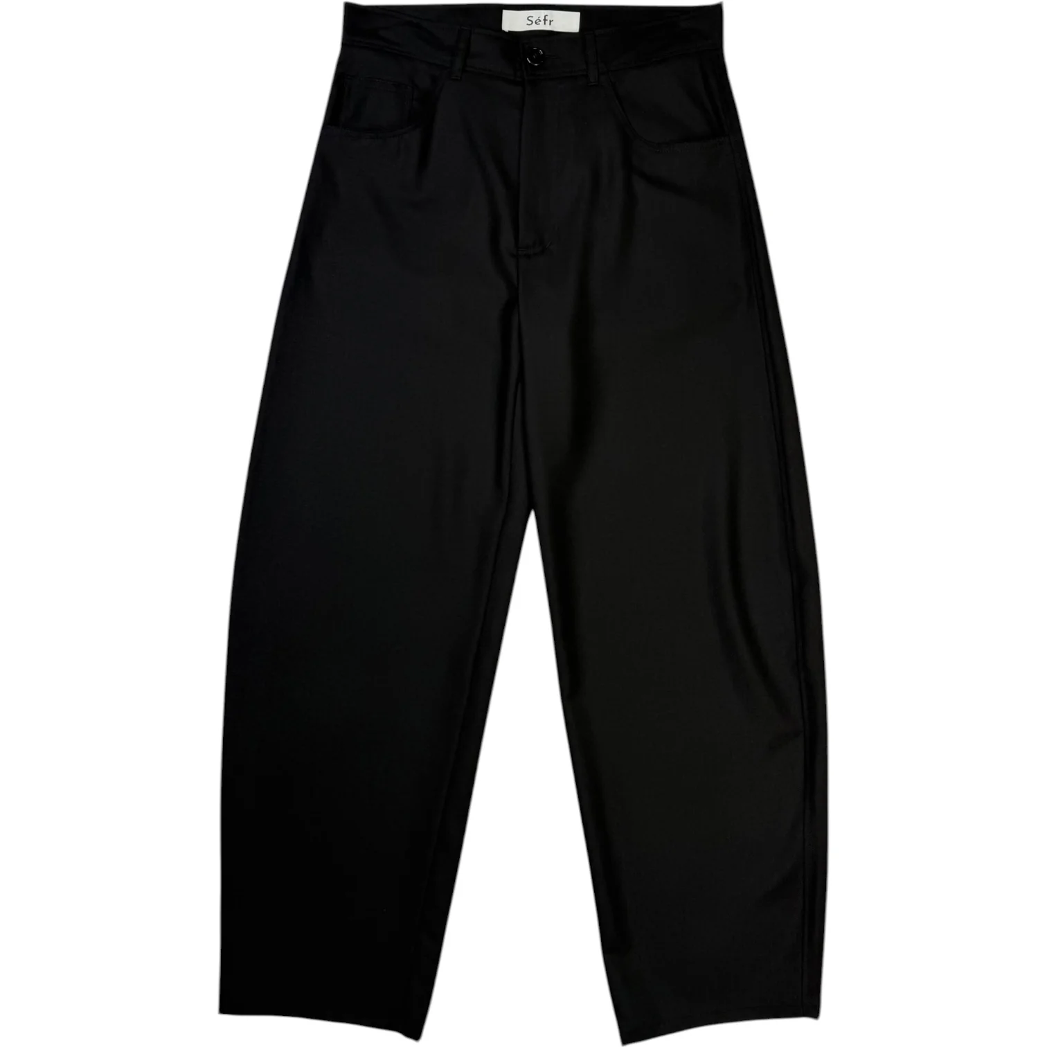 Gino Trouser Fine Black Wool