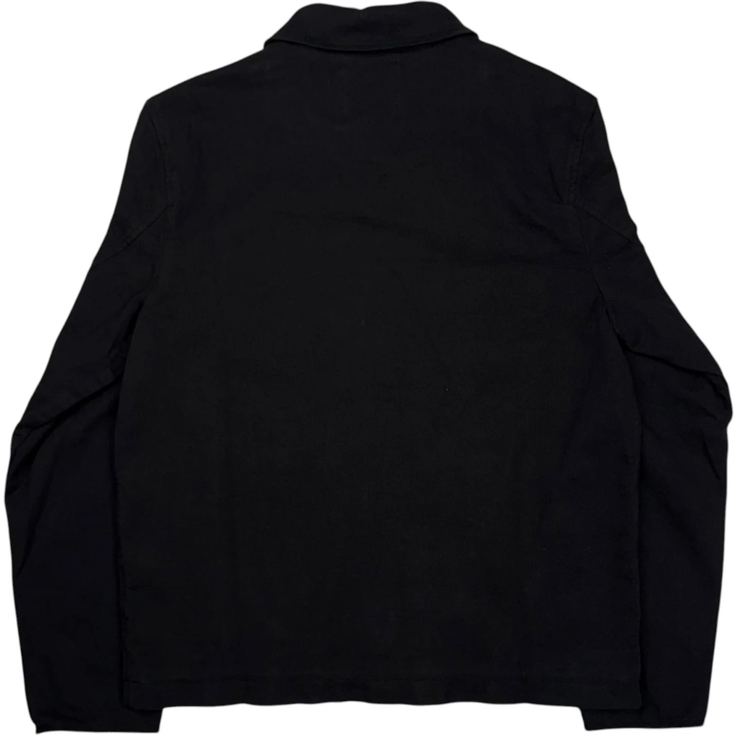 Groundhog Jacket Black Garment Dye Cotton Twill - Image 2