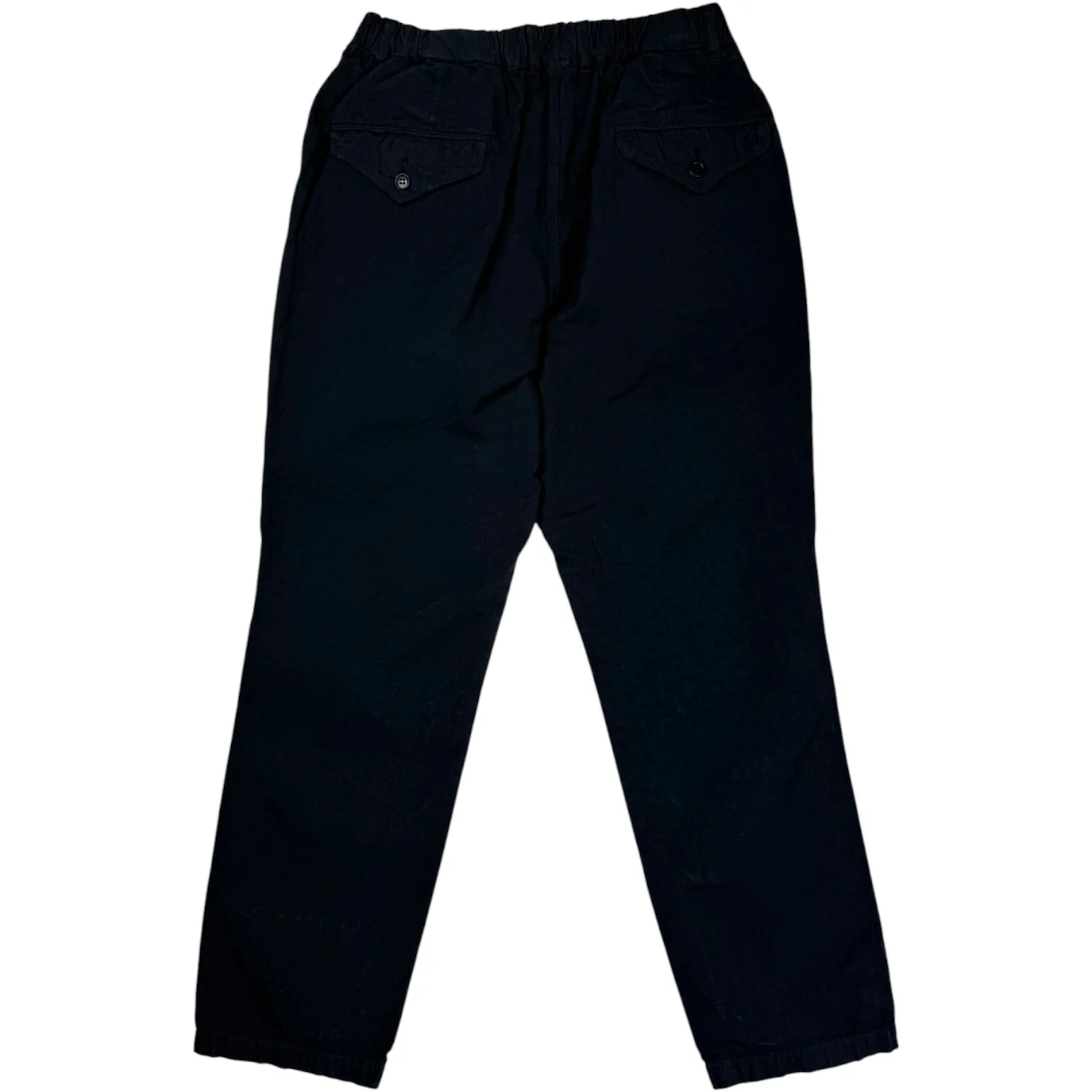 High Density Cotton Hemp Navy Trouser - Image 2