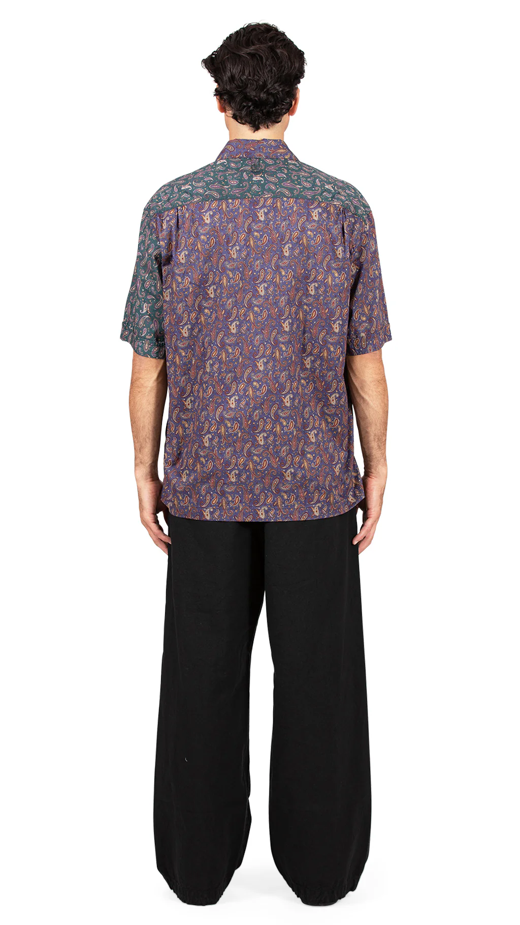 Holiday Half Shirt Multi Color Paisley - Image 6