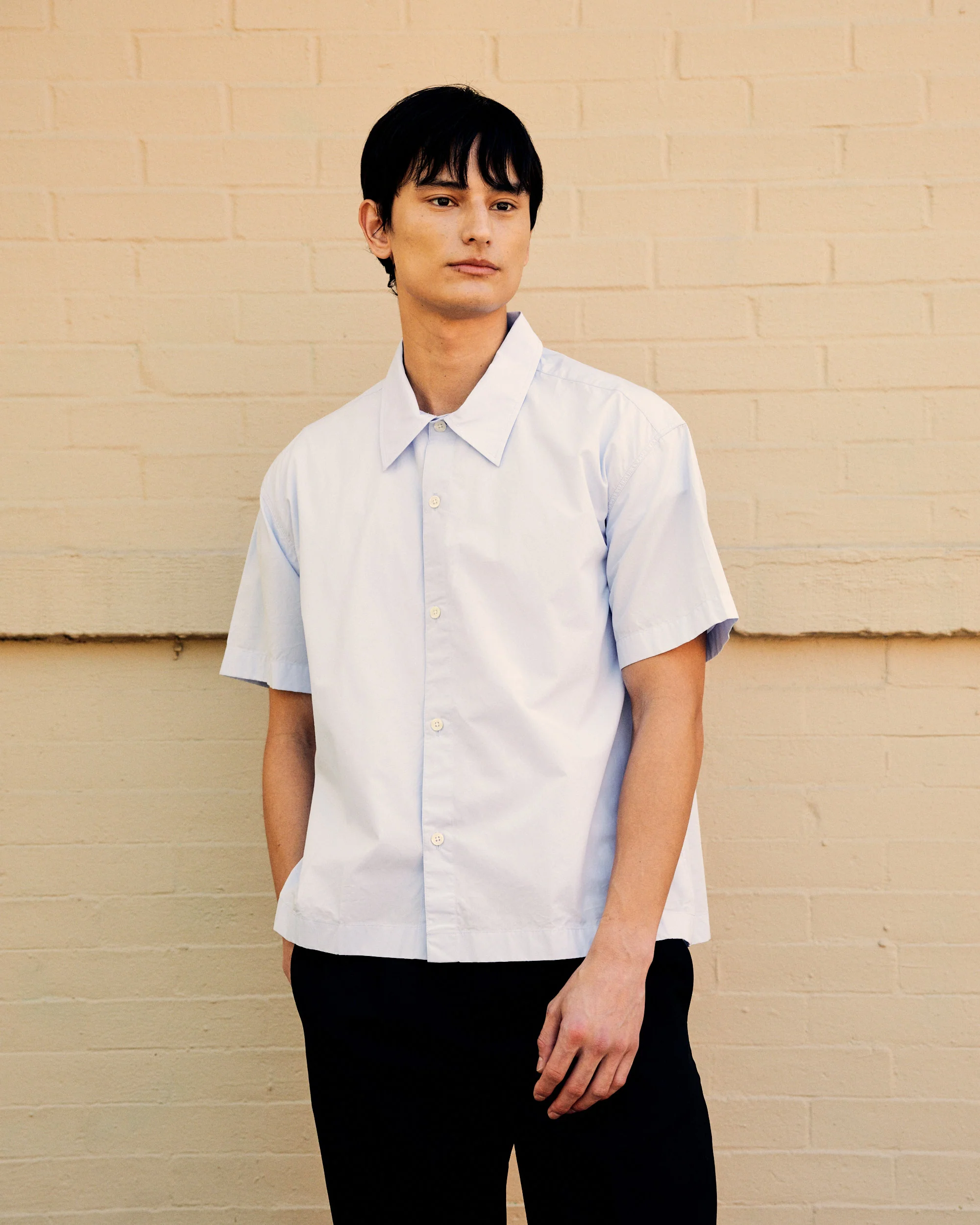 Holiday Shirt Light Blue Stripe - Image 4