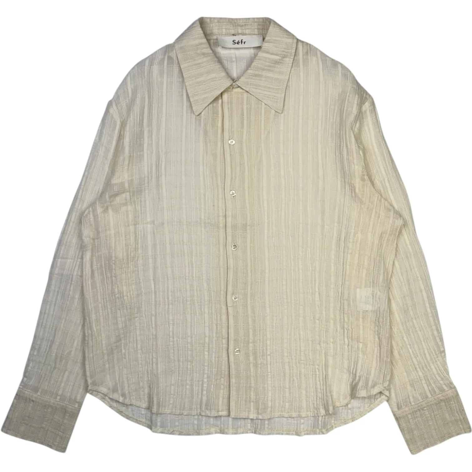 Ignacio Shirt Cloud White Check - Image 2