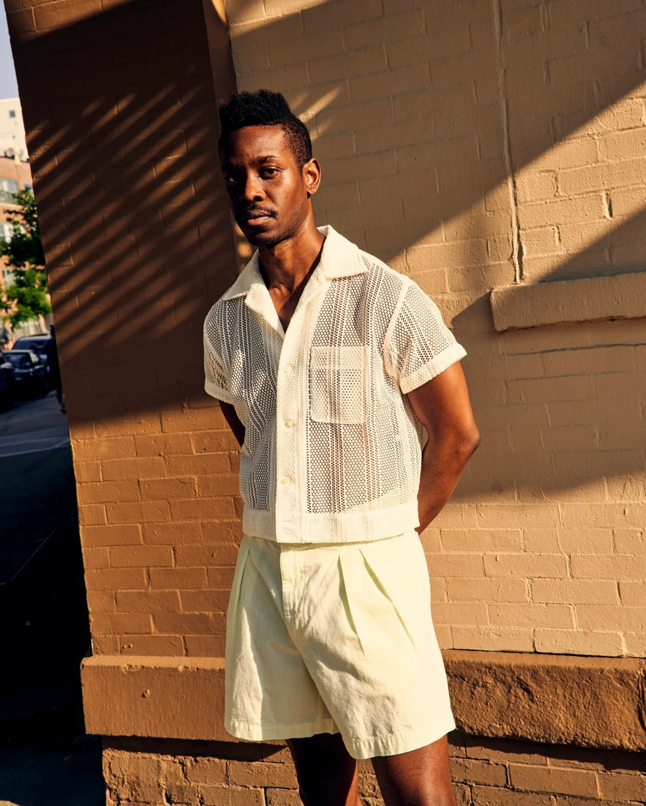 Indio Shirt White Recycled Polyester - Image 2