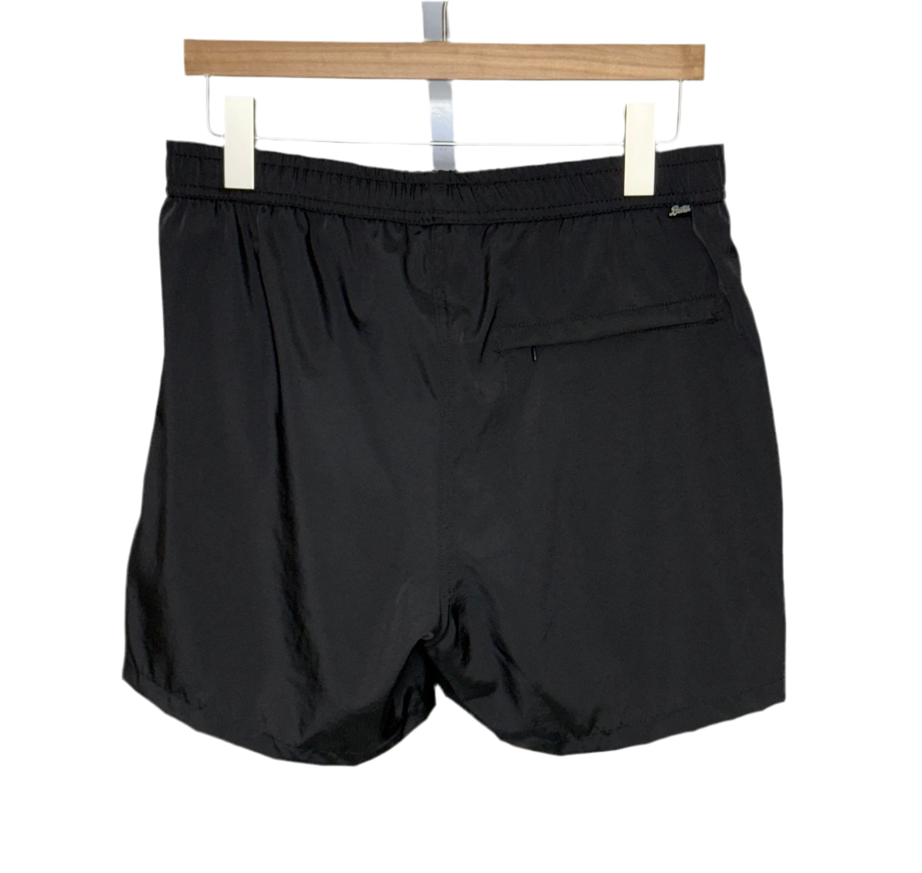 Iridescent Black Modern Swim Trunk - Image 2