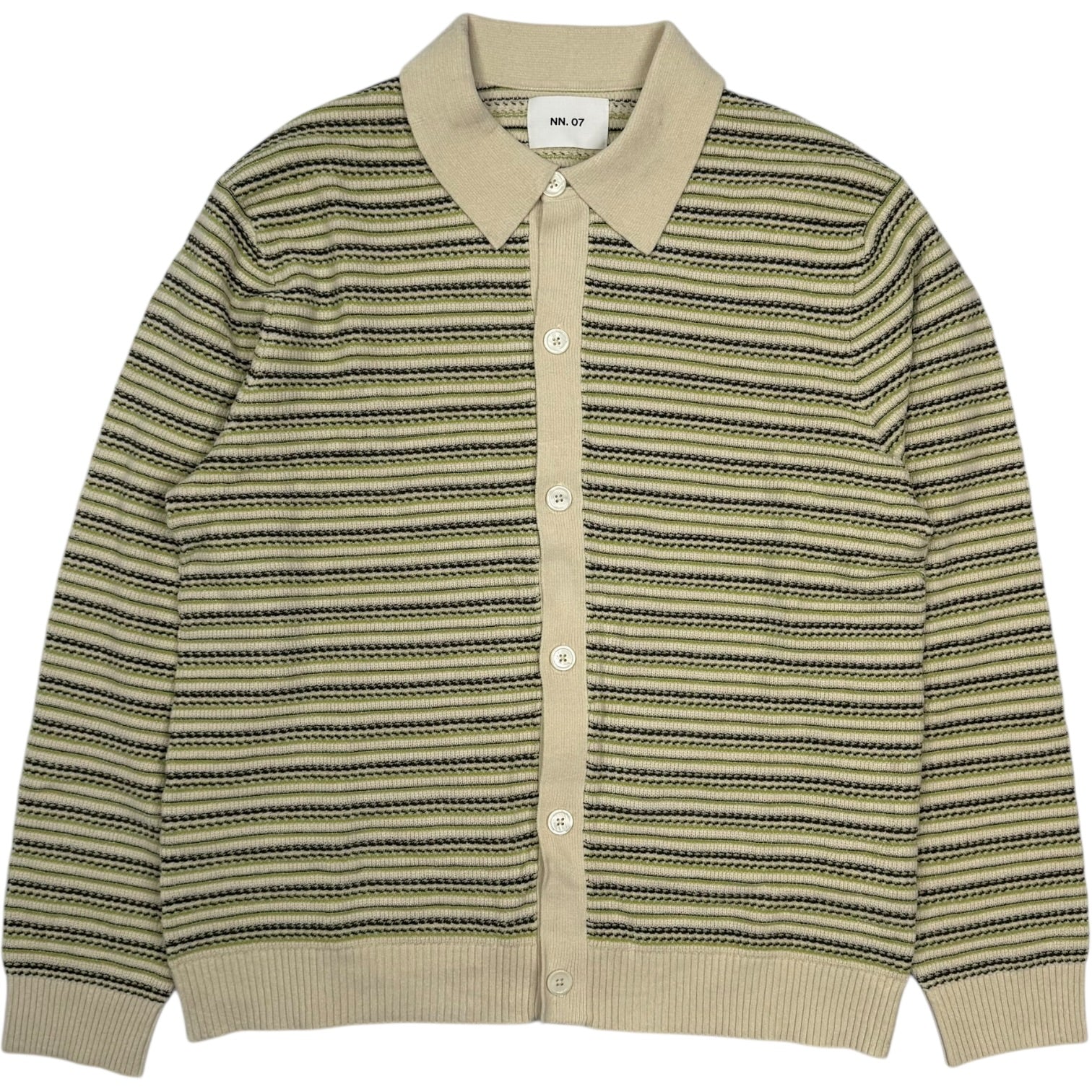 Jackie Polo Long Sleeve Ivory