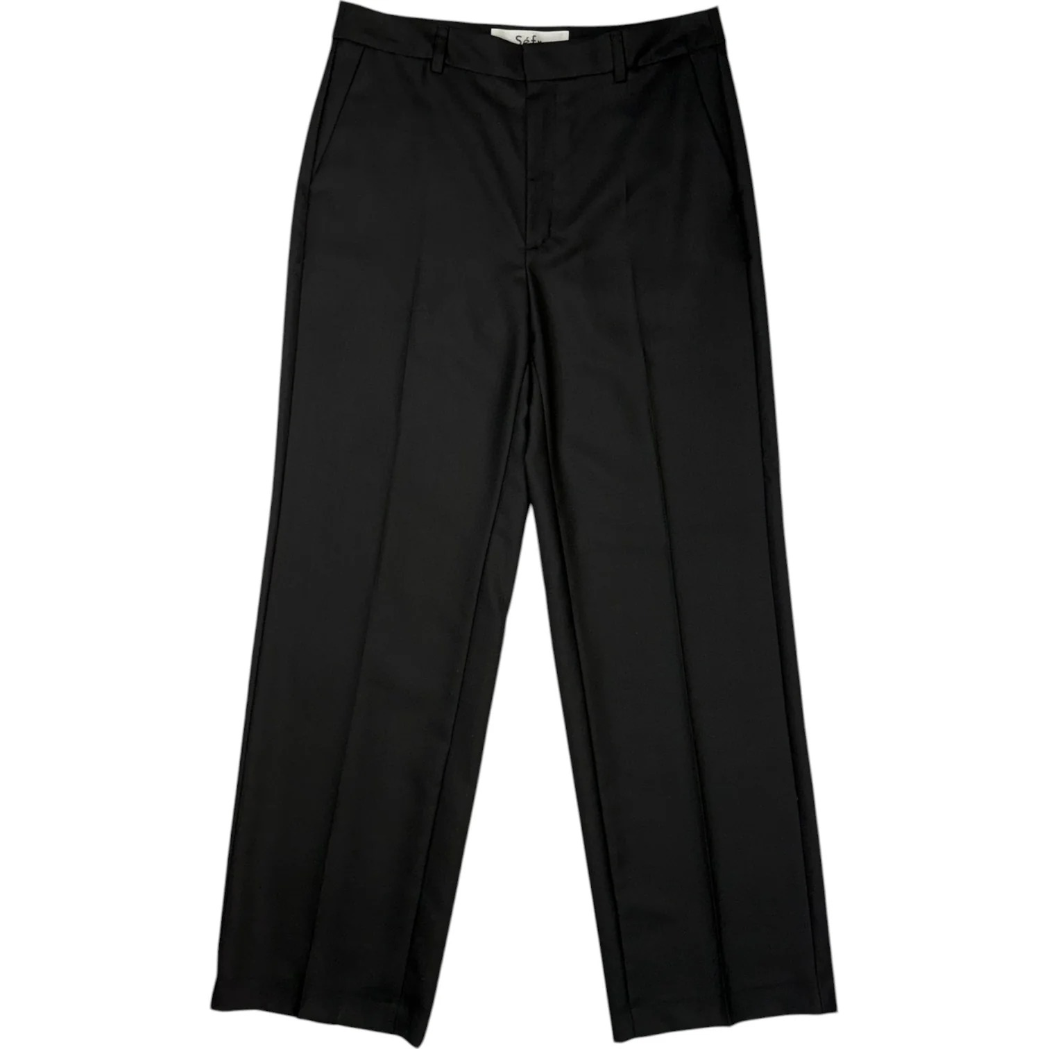 Jeon Trouser Fine Black Wool