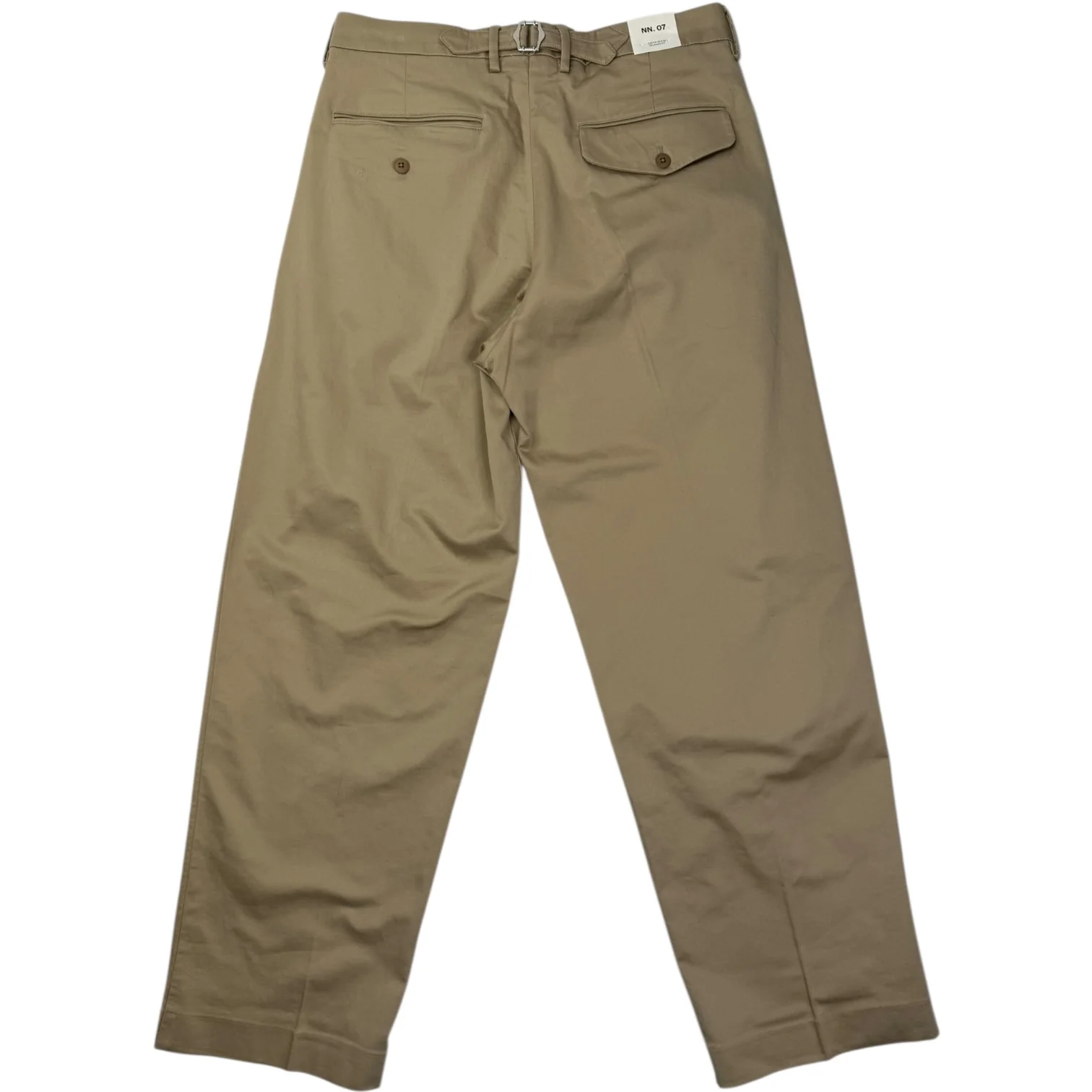 Justin Pants Desert Khaki Cotton Blend - Image 2