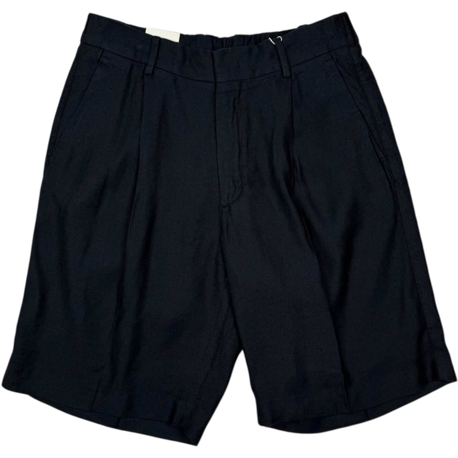 Kay Shorts Dark Navy Viscose Linen