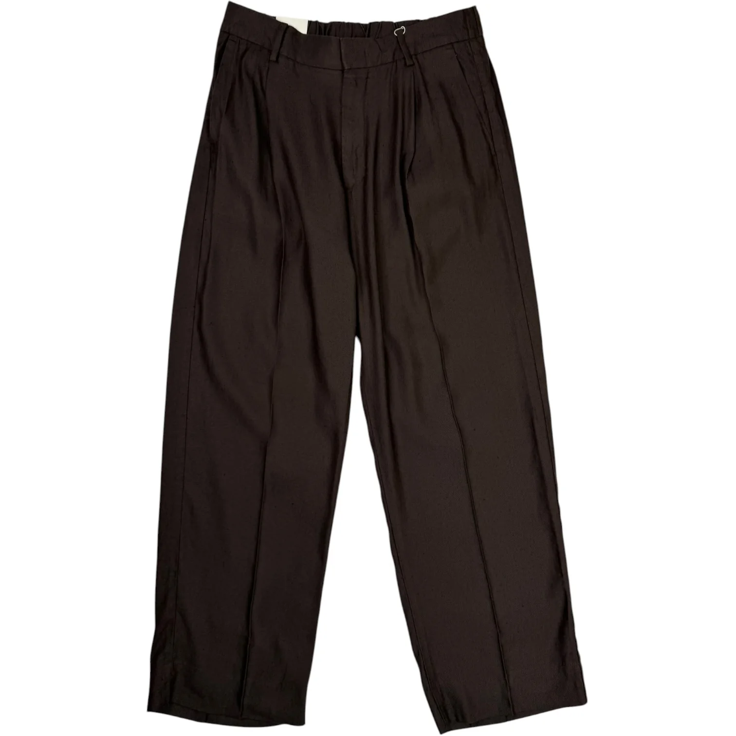 Kay Trouser Deep Truffle Viscose Linen