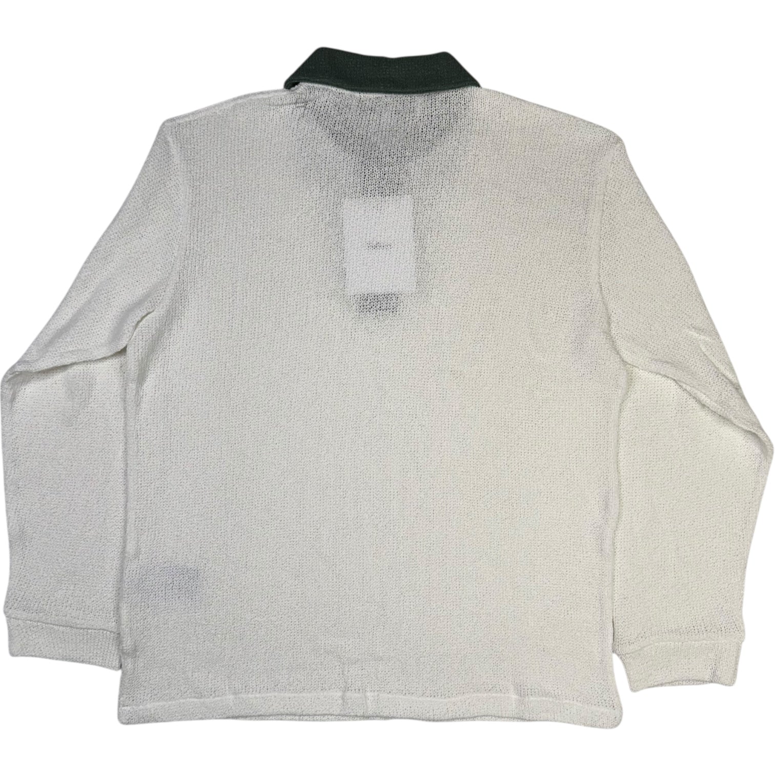 Knitted Rugby Cotton Poly Off White - Image 2