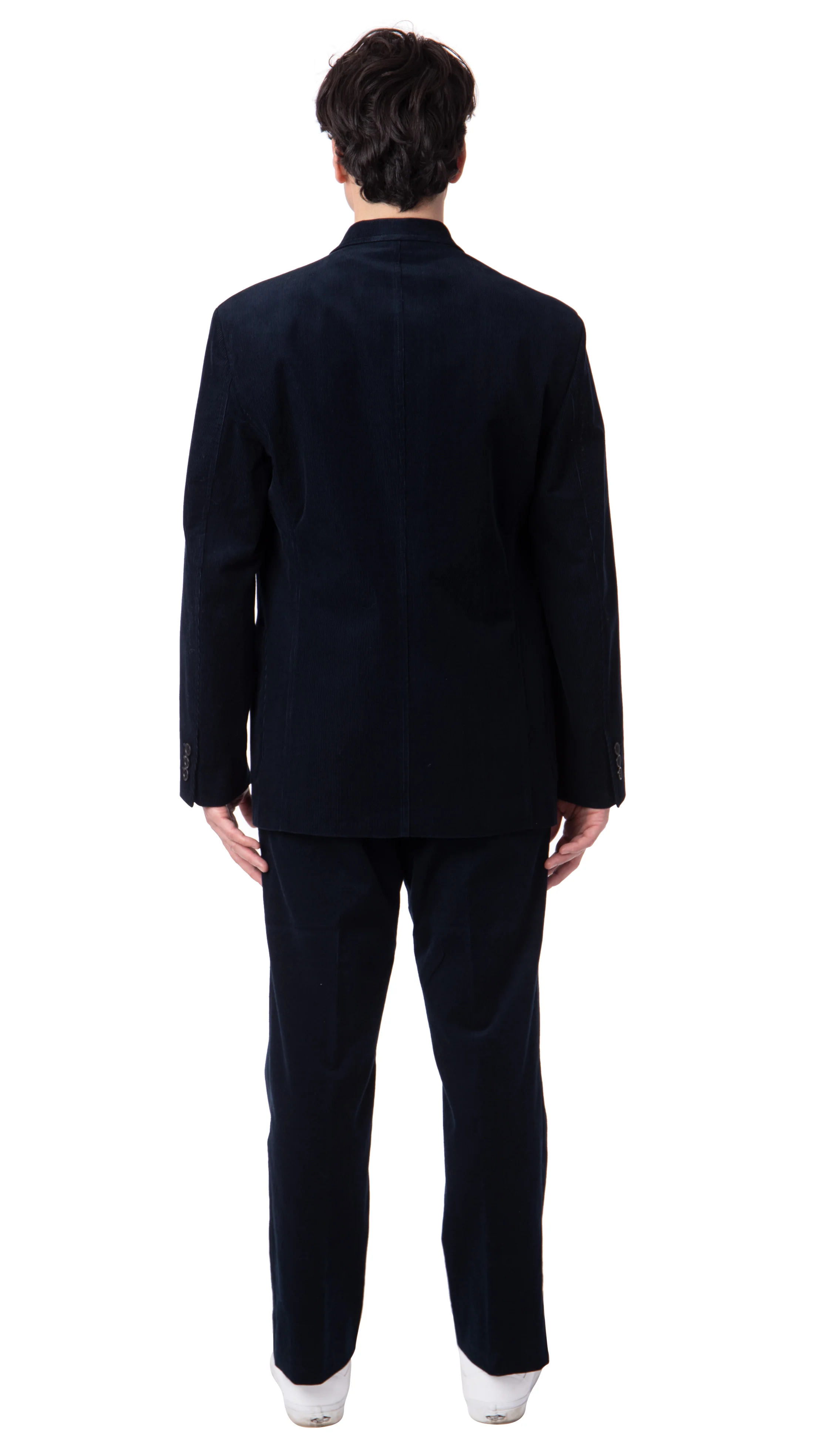 Kunar Blazer Navy Corduroy - Image 4