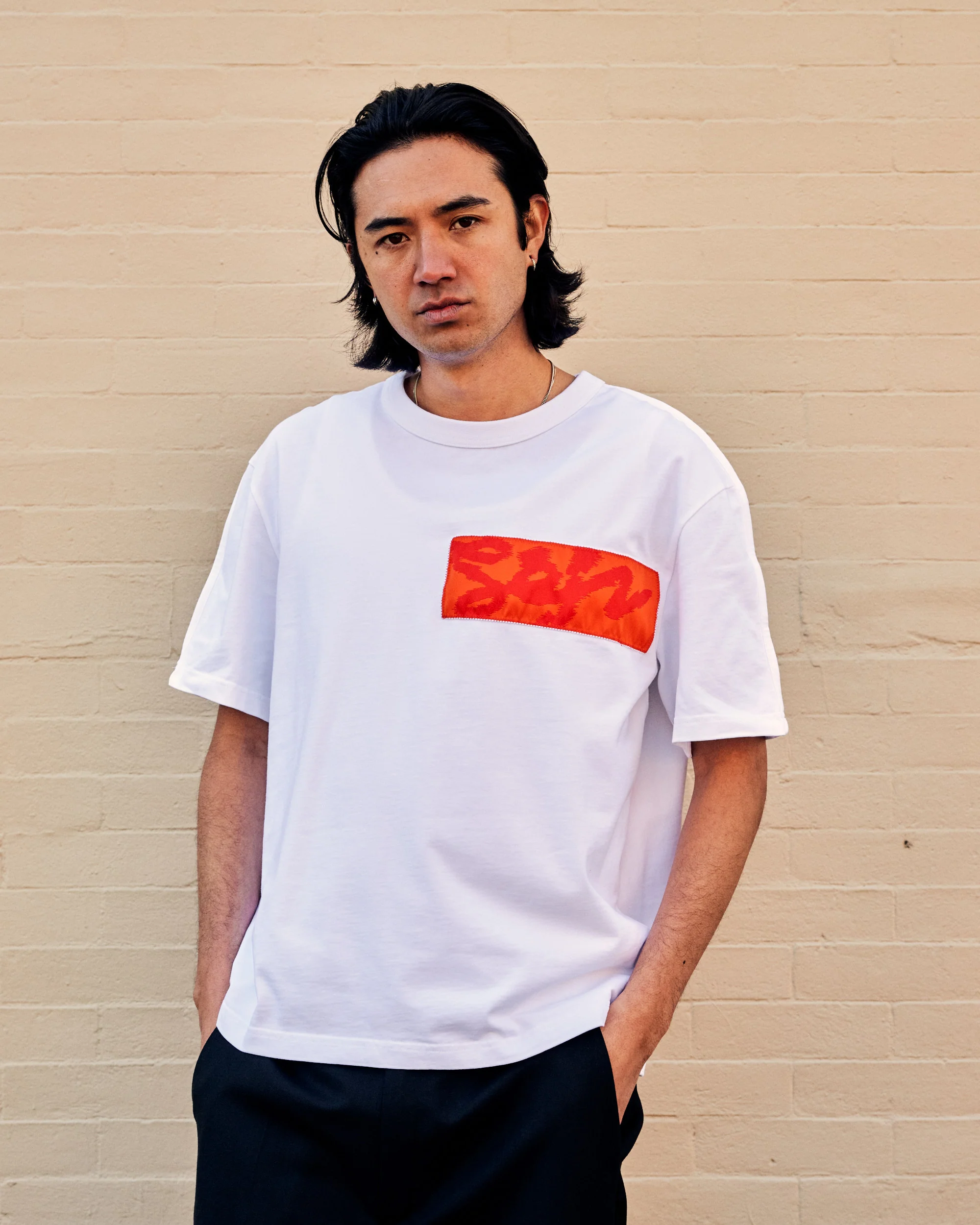 Label T-Shirt White - Image 3