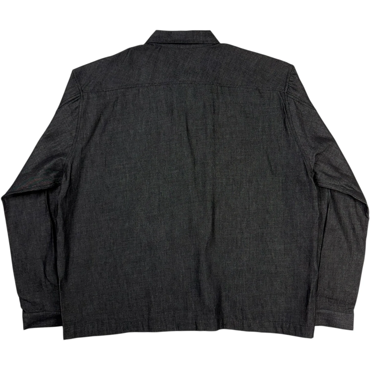 Joliet Zip Shirt Black Chambray - Image 2