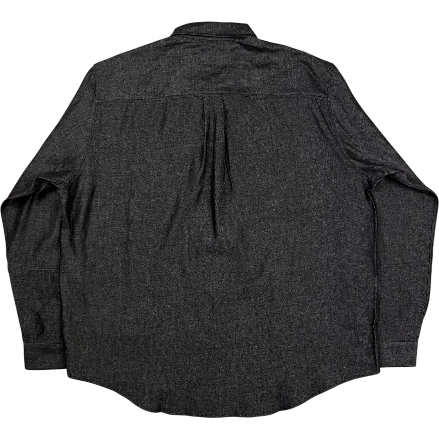 Lynn Poplin L/S Shirt Black Chambray - Image 2