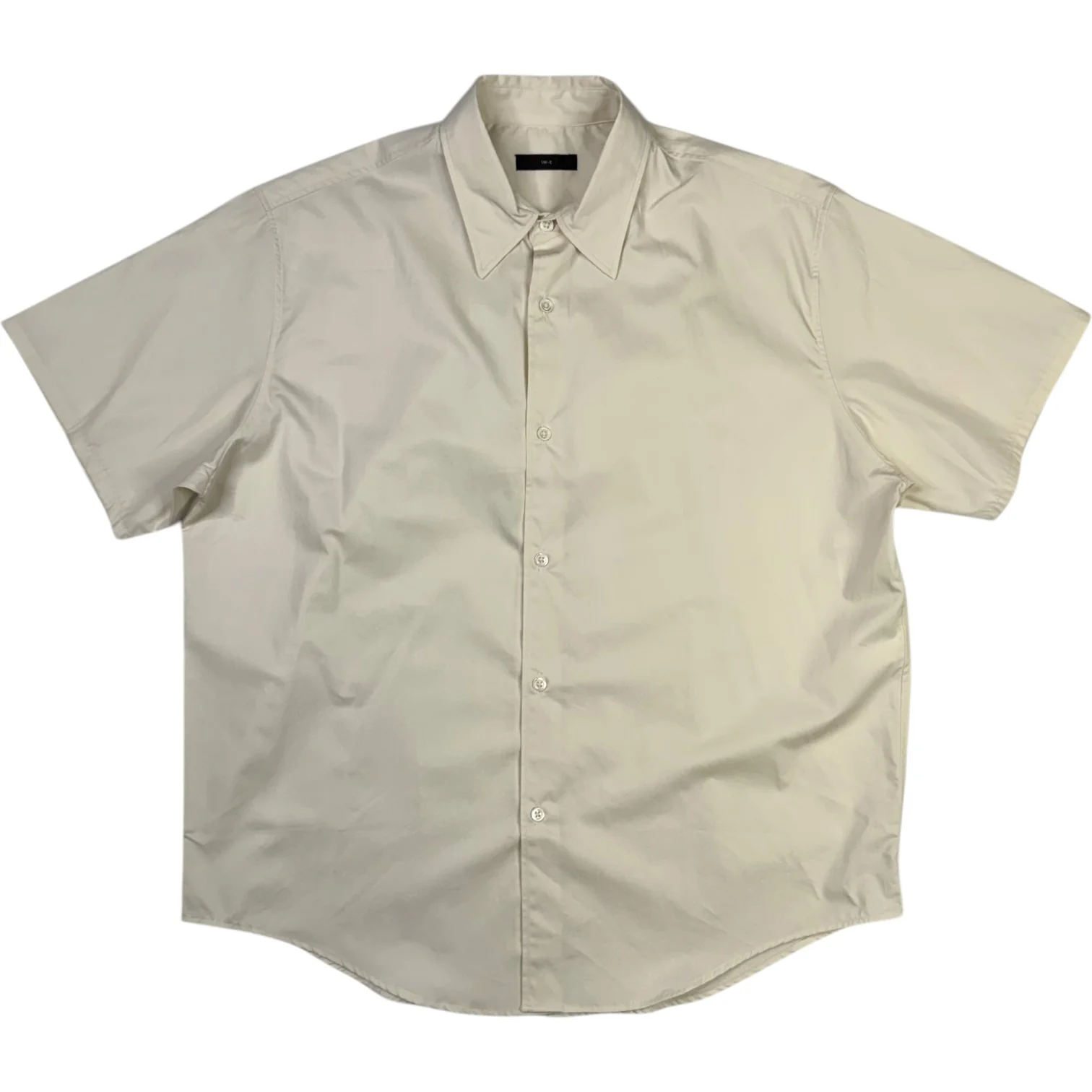 Lynn Poplin S/S Shirt Almost Yellow